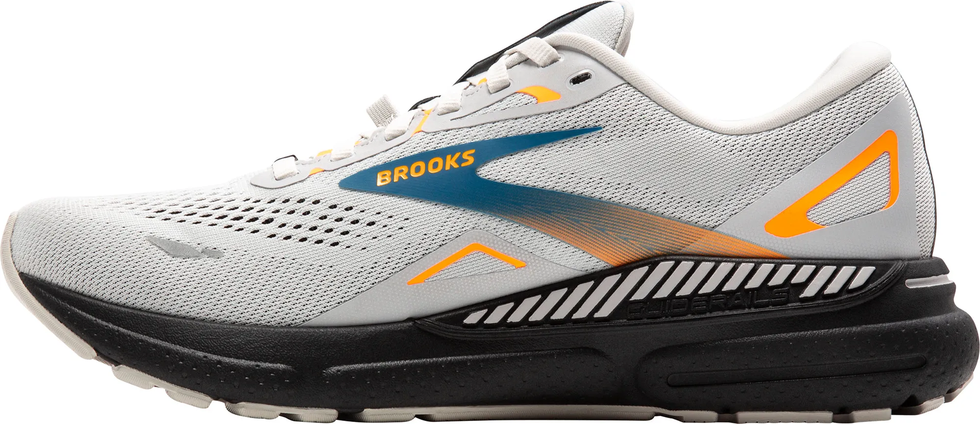 Quick Drying Airport Travel Brooks Adrenaline GTS 23 GORE-TEX Mens Running Shoes - Grey