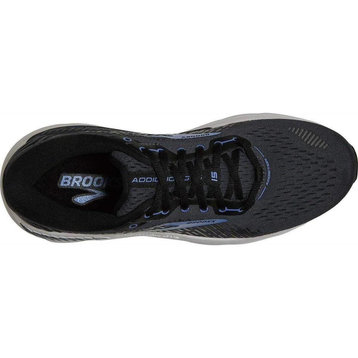 Rock Guard Urban Sleek Brooks Addiction GTS 15 Mens Running Shoes - Black