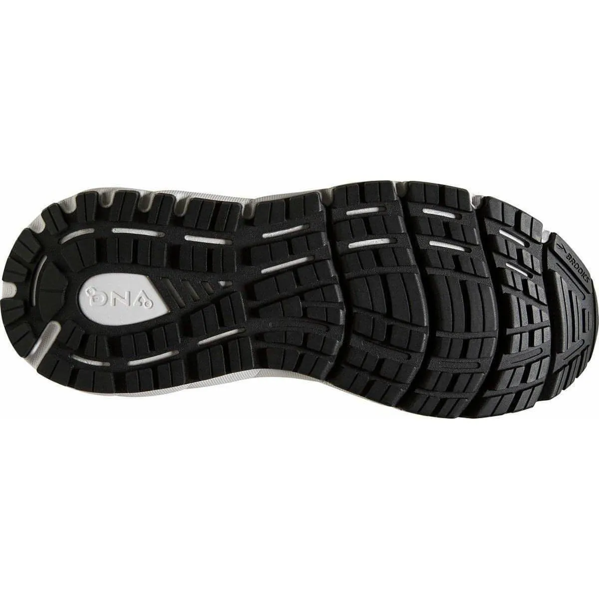 Cushioned Footbed Meadow Glow Brooks Addiction GTS 15 Mens Running Shoes - Black