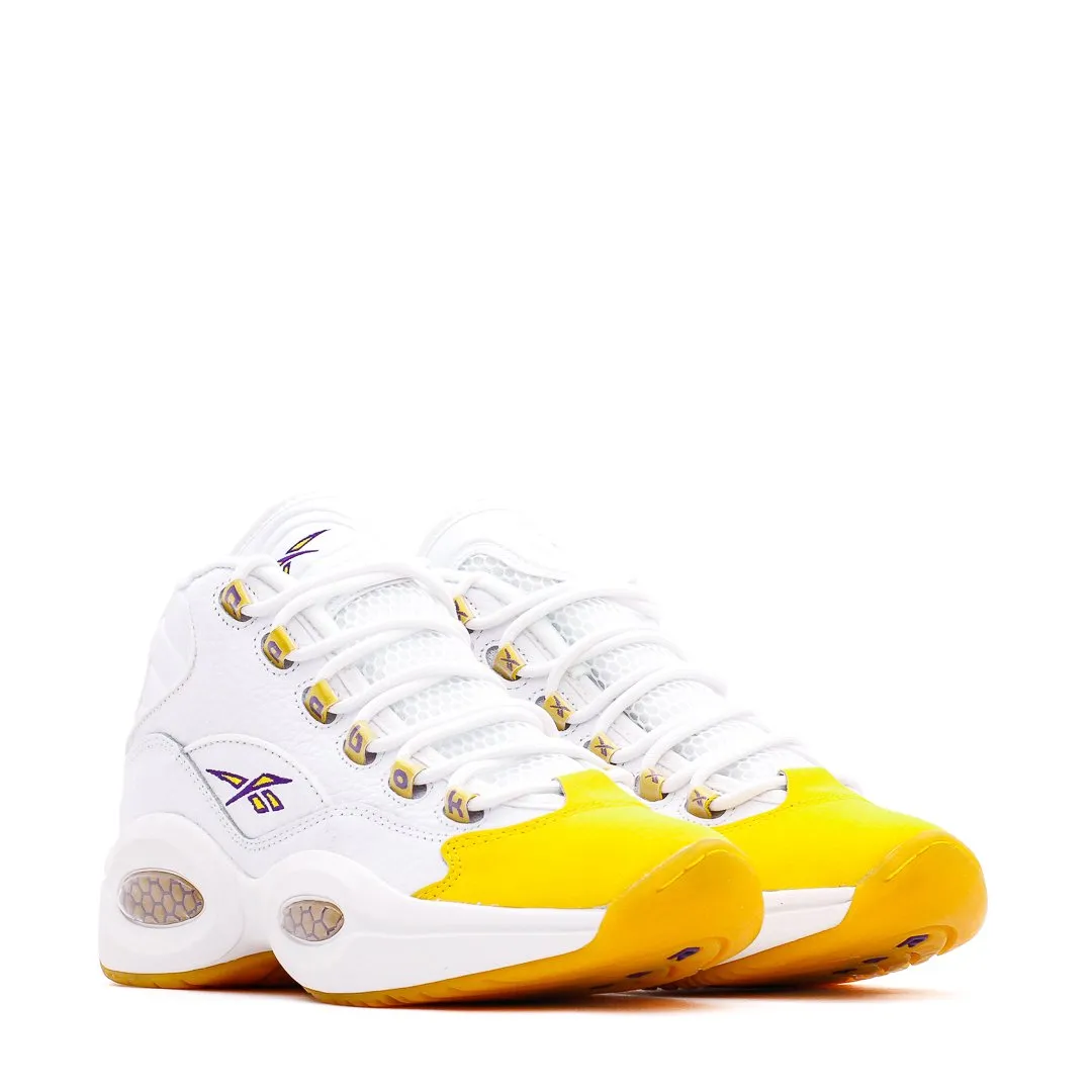 Leather Material Match Ready Structure Reebok Classics Basketball Men Question Mid Allen Iverson Yellow Toe Core FX4278
