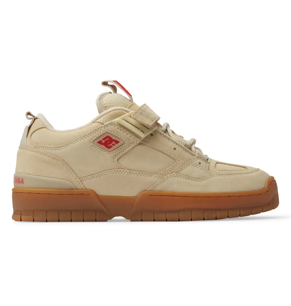 Modern Design DC Skateboarding JS 1 John Shanahan Skate Shoes - Tan