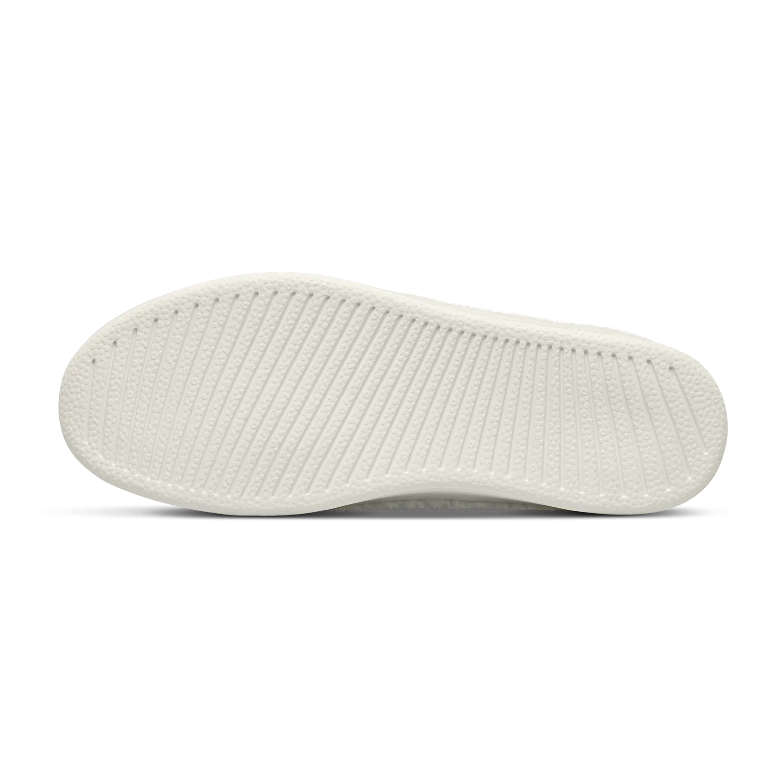 Men's Wool Lounger Fluff - Natural White (Cream Sole) Quick Walking Comfort Comfort Step Fit