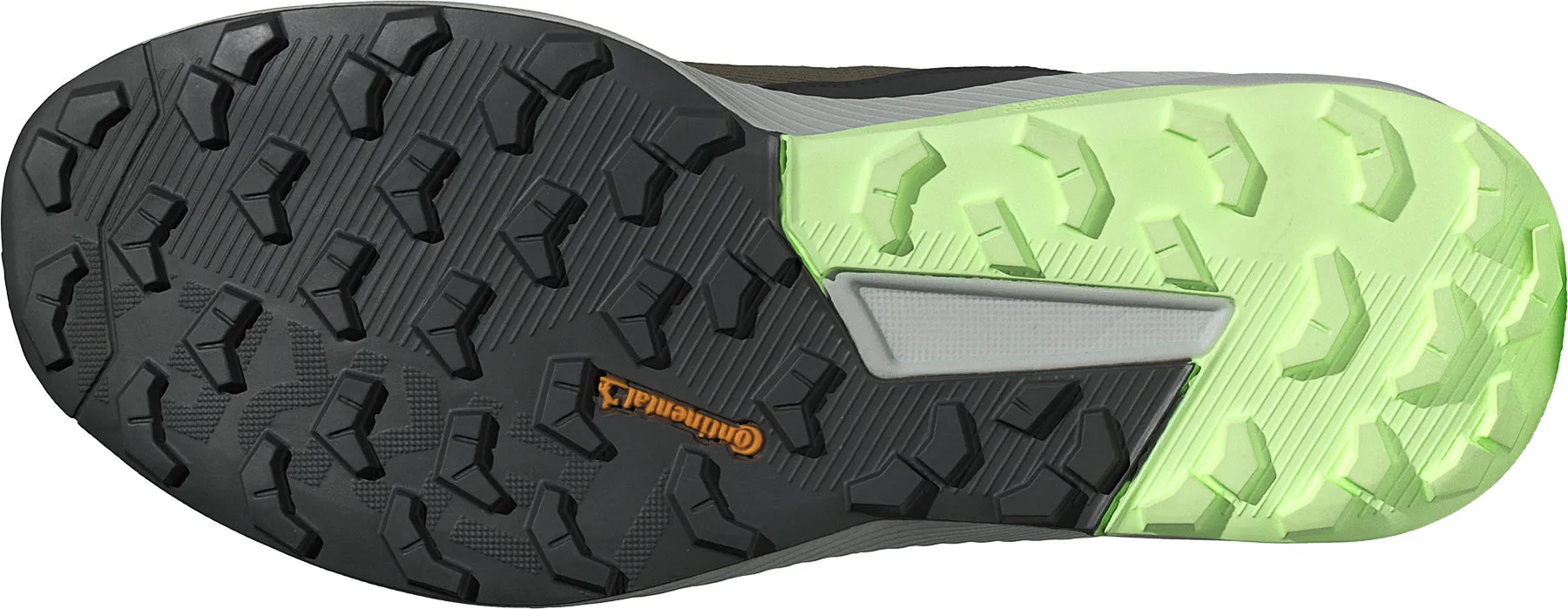 adidas Terrex Trail Rider GORE-TEX Mens Trail Running Shoes - Green Moon Tone Pool Time