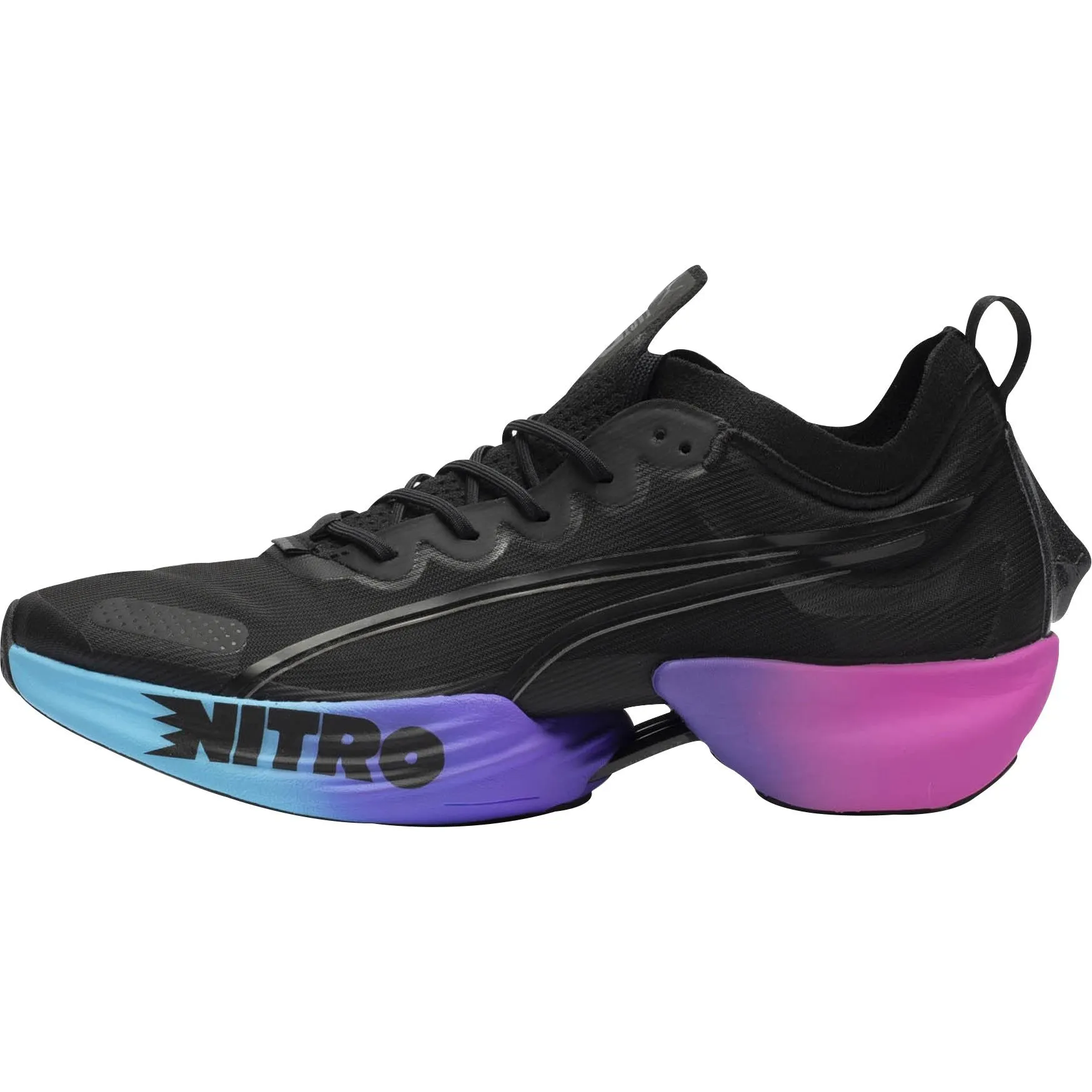 Puma Fast-R Nitro Elite Mens Running Shoes - Black Style Pop