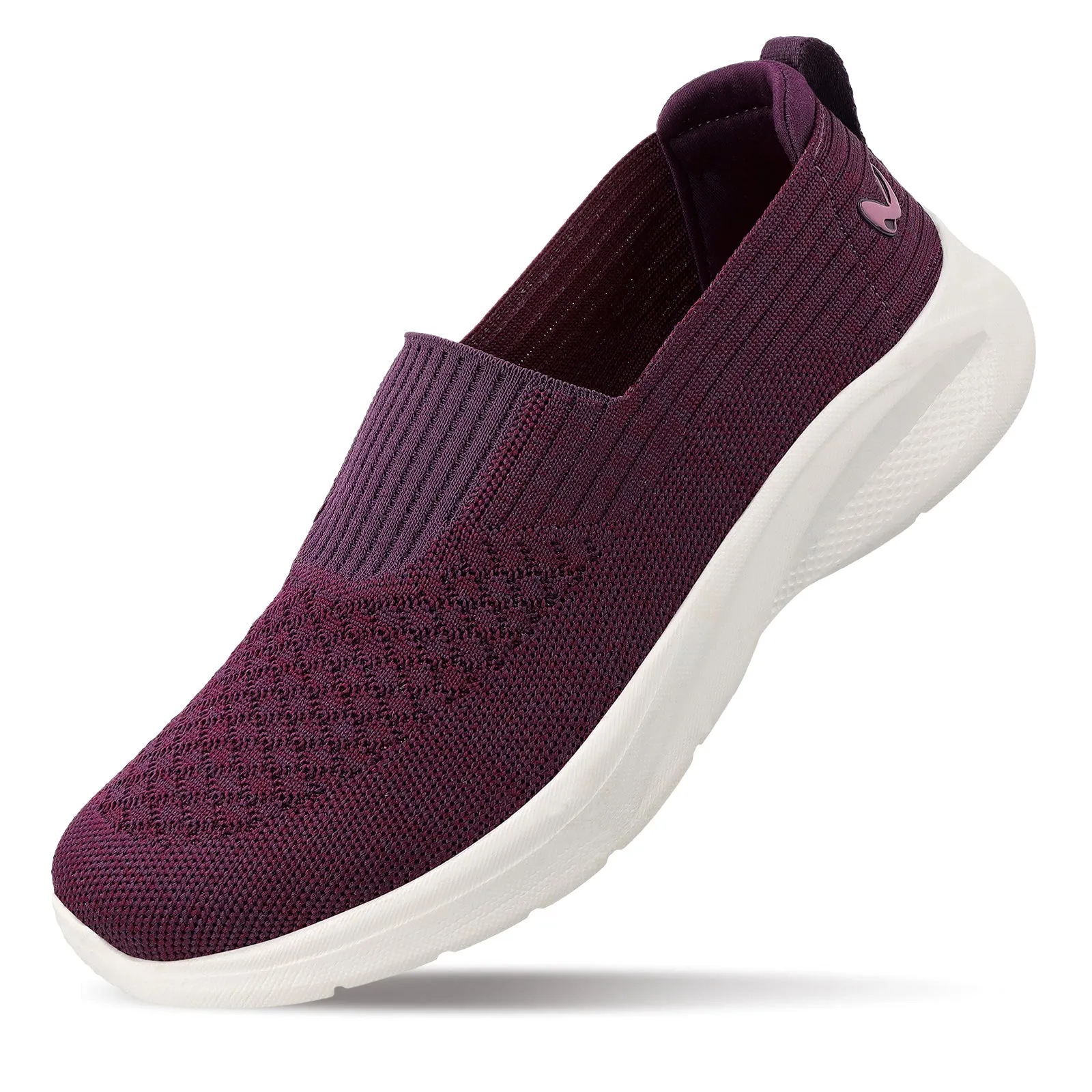 Slip Ease Walk Quick Fit Women's Slip-on Walking Shoe - WS3266 Purple