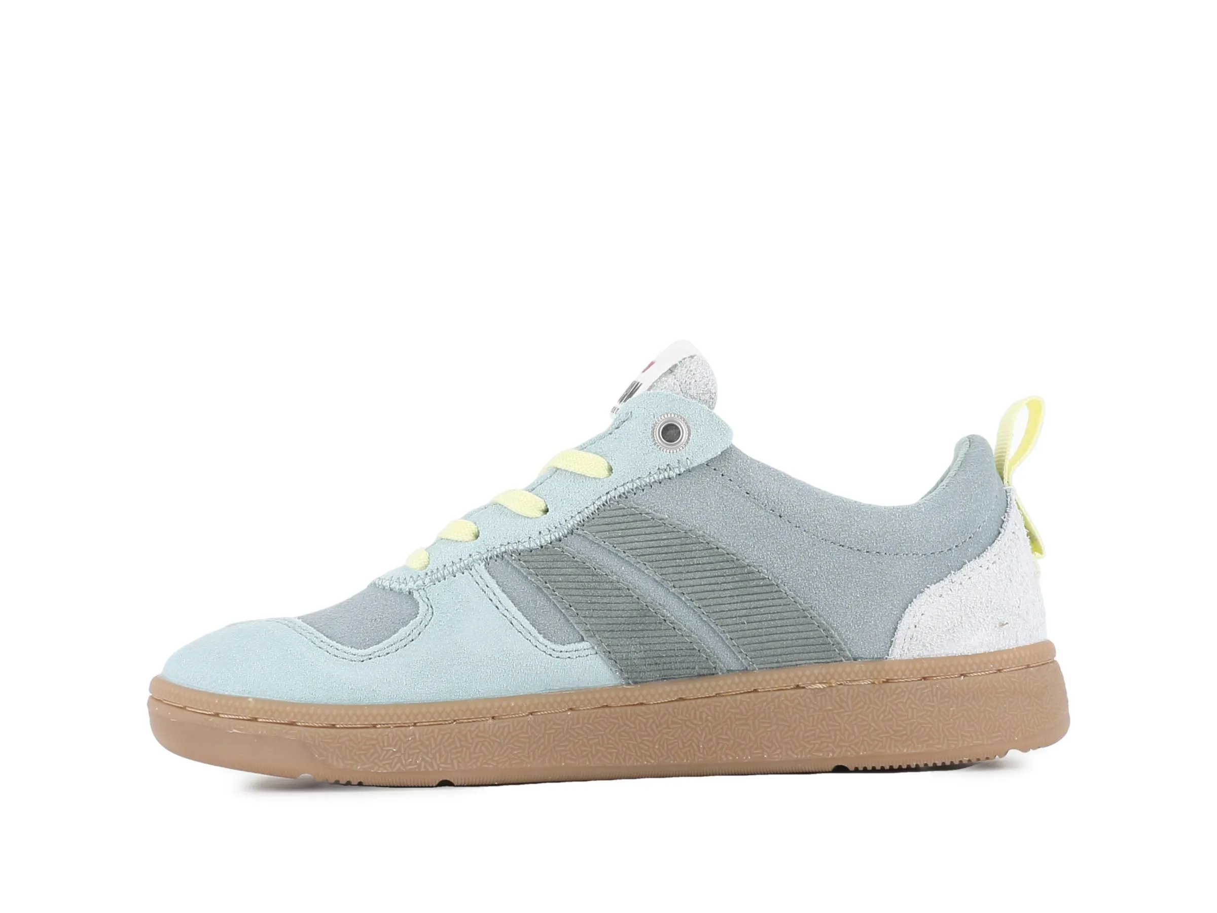 79505-412-M | PALLACUP FLAME SUEDE | MIST GRAY Ventilated Mesh Long Distance