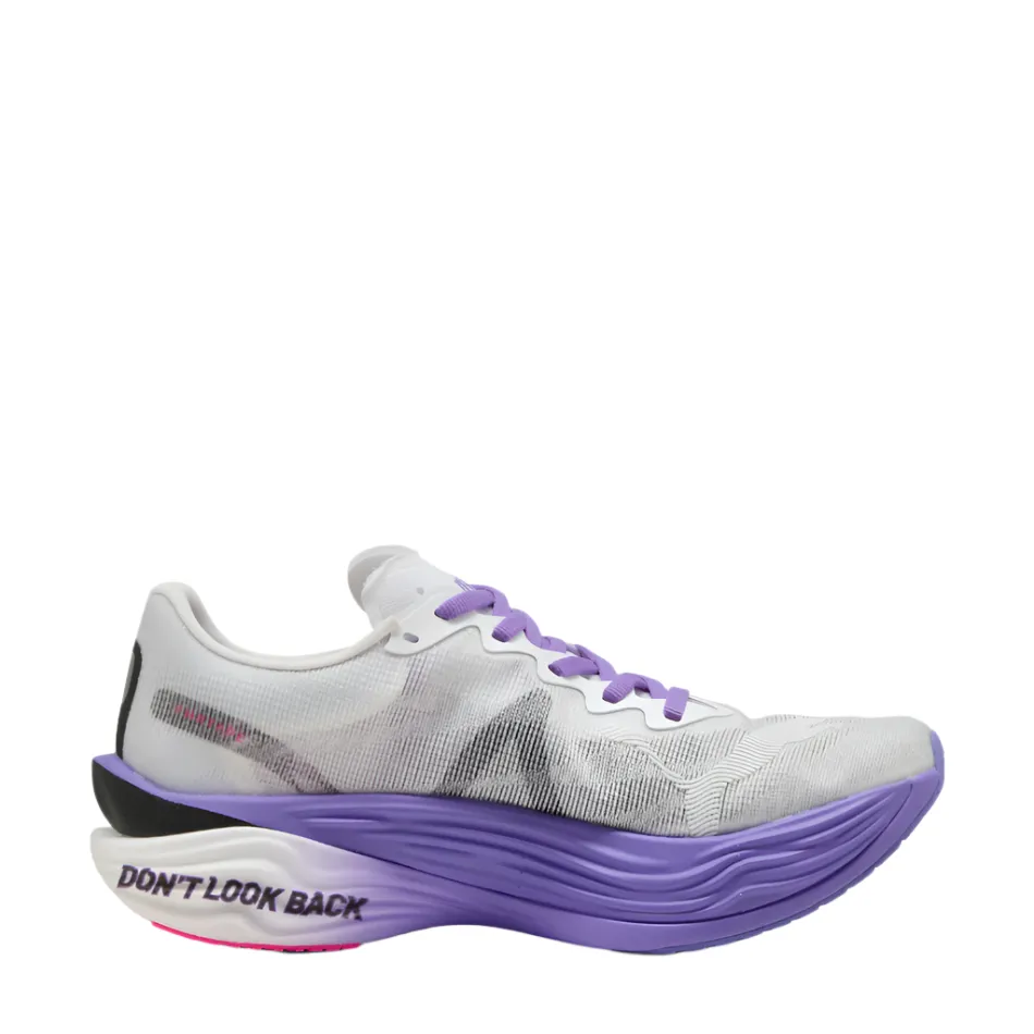 everyday wear shoe usability PUMA Women's Deviate NITRO Elite 3 DIGITOKYO Running Shoes in PUMA White/Dark Amethyst AW25