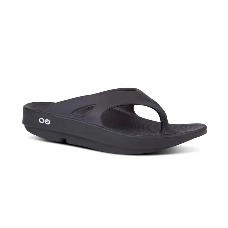 Quick Fit Sandals Men's OOriginal Thong Black