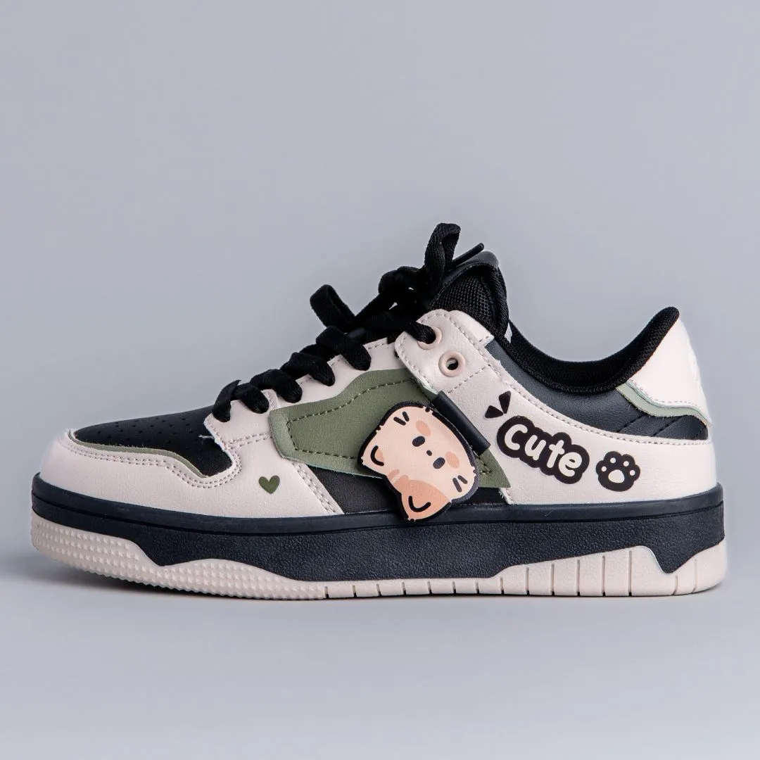 Easy on Ultra Cute Neko Chunky Casual Sneakers - Unisex