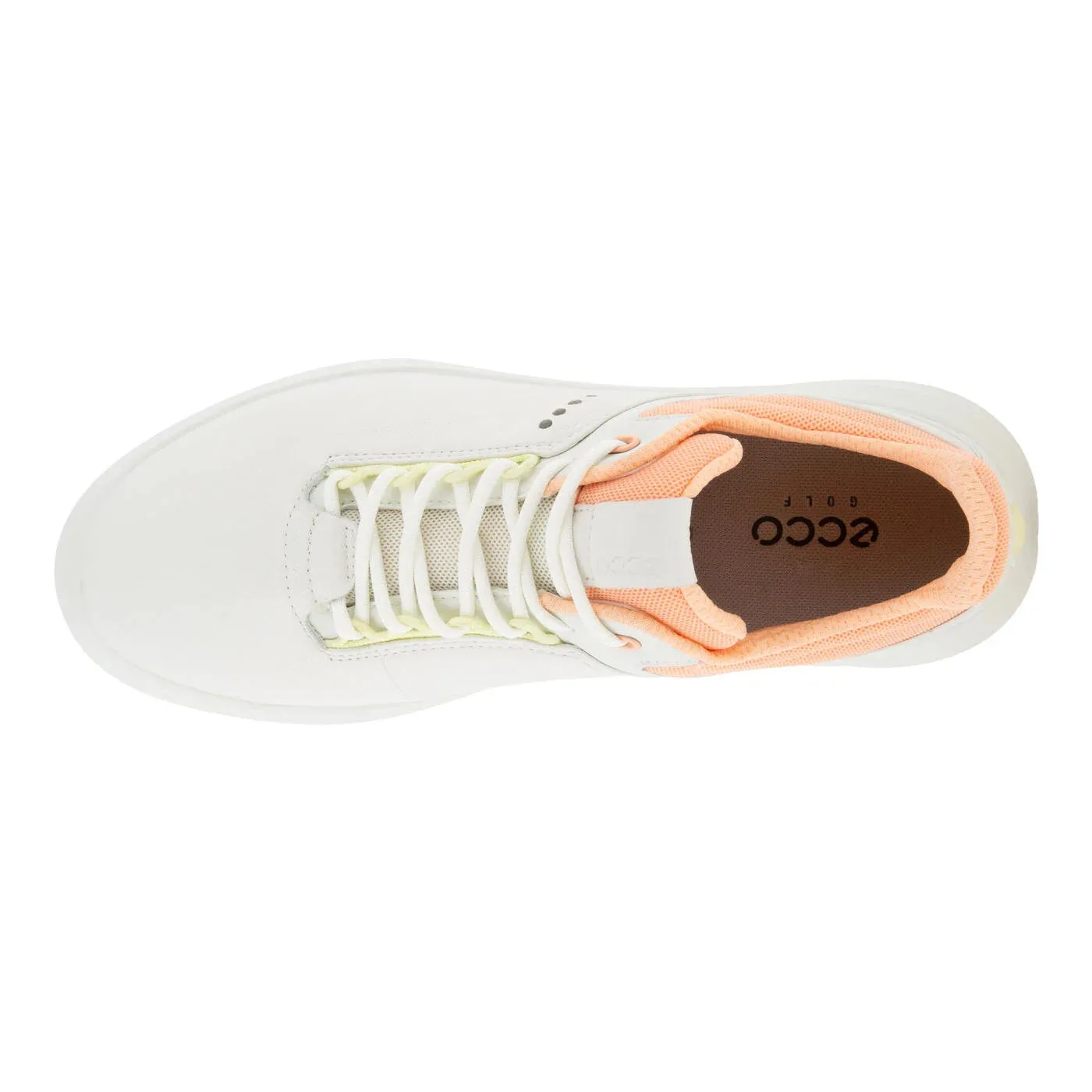 Ecco Womens Golf Core Shoes - PEACH NECTAR Track Stability Firm base
