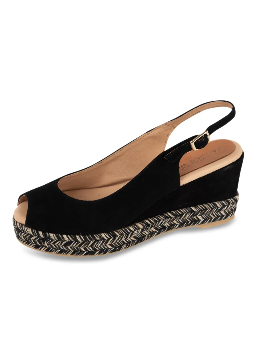 Casual Performance Eva Midsole Piper Peep-Toe Slingback Espadrille