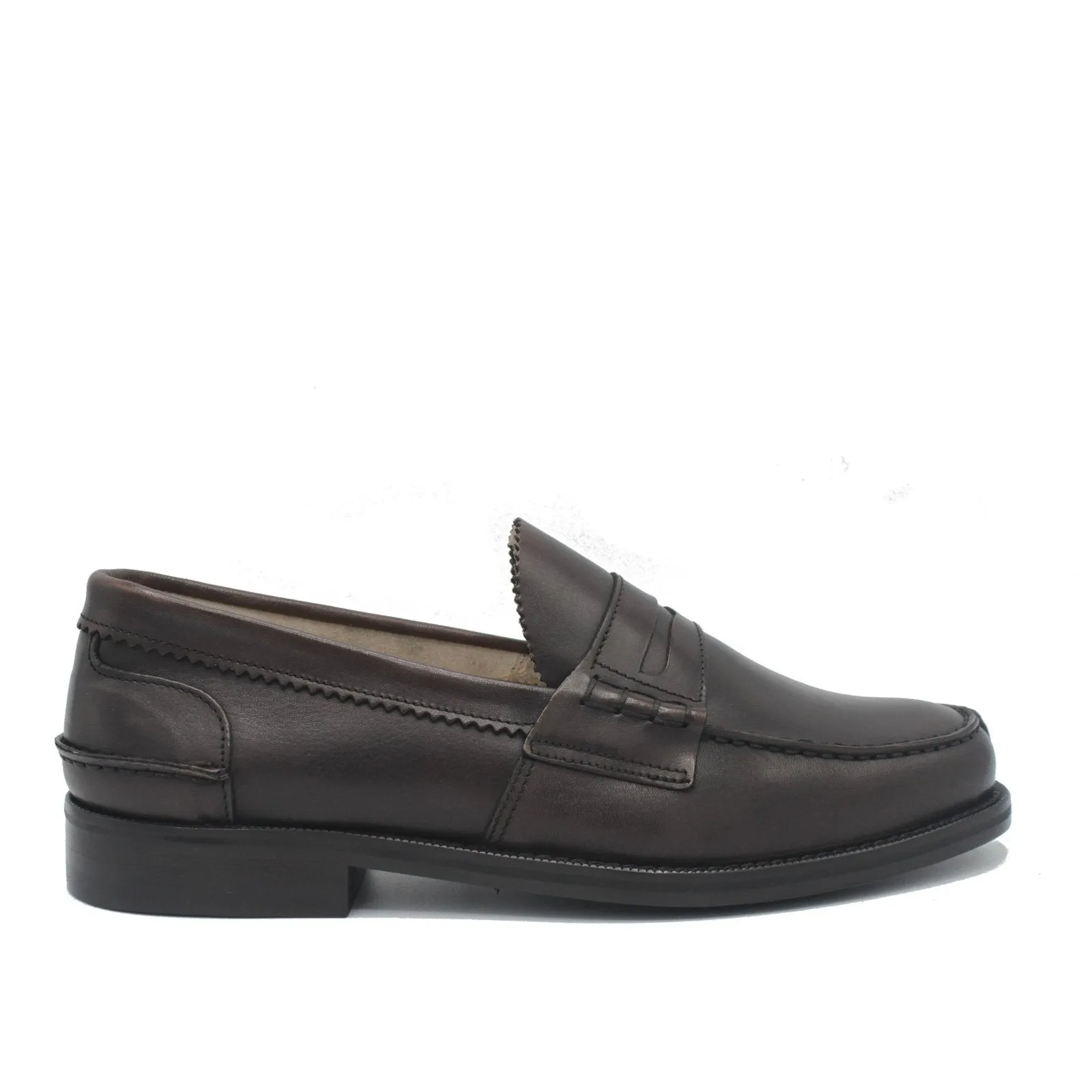 PENNY LOAFER DARK BROWN LEATHER Easy Sprint