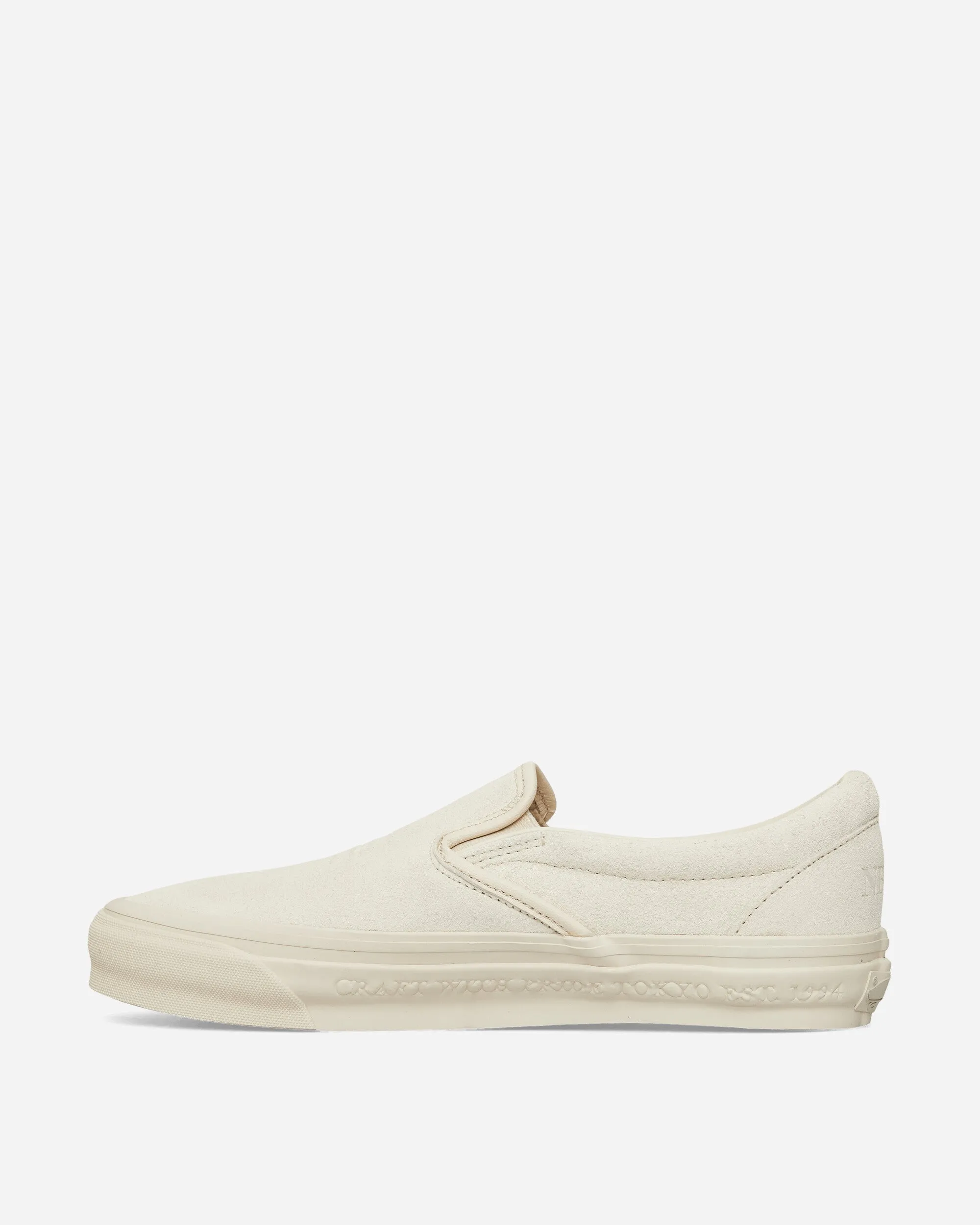 Neighborhood Slip-On 98 Sneakers Natural Quick Step On