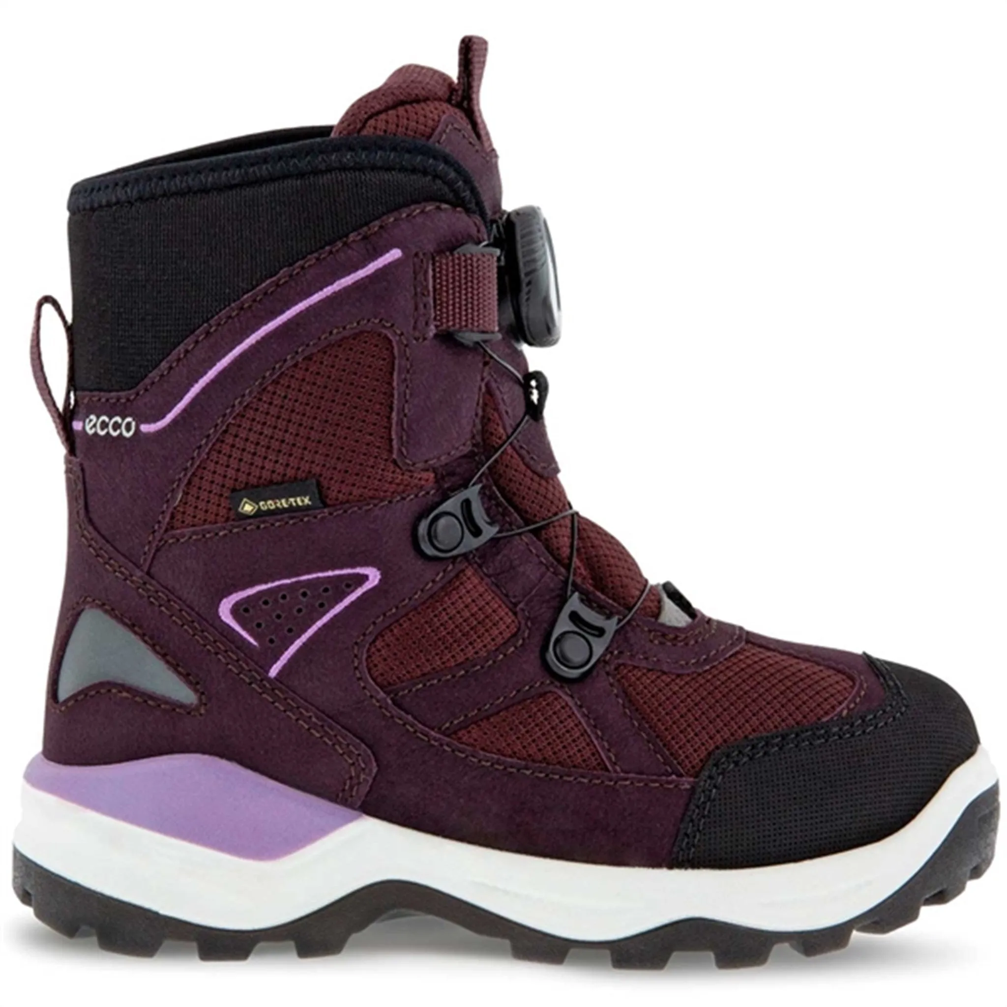 Winter Safety Gear Outdoor Ecco Snow Mountain Boots Black/Fig