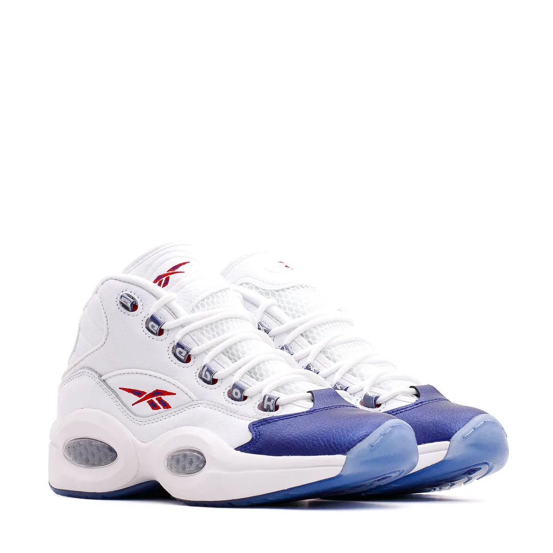 Reebok Classics Basketball Men Question Mid Allen Iverson Blue Toe GX0227 Flexible Upper Material Compression Molding Frame