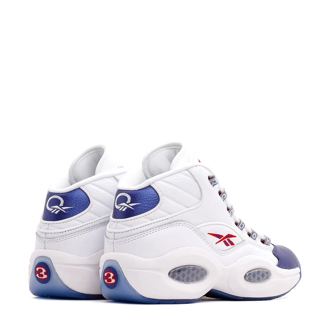 Sock Like Ankle Cuff Reebok Classics Basketball Men Question Mid Allen Iverson Blue Toe GX0227