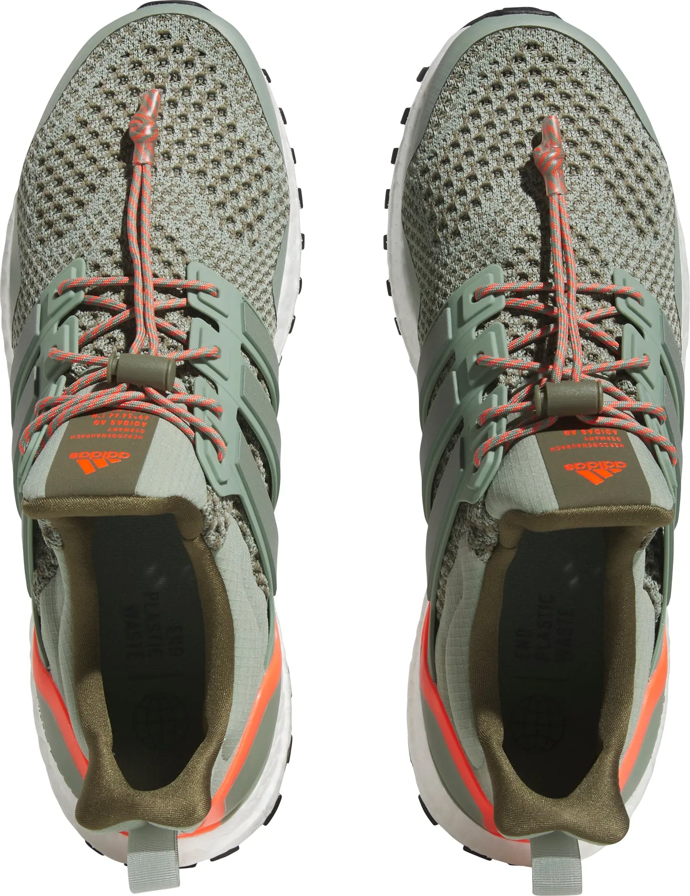 adidas Ultra Boost 1.0 Mens Running Shoes - Green Cross Road