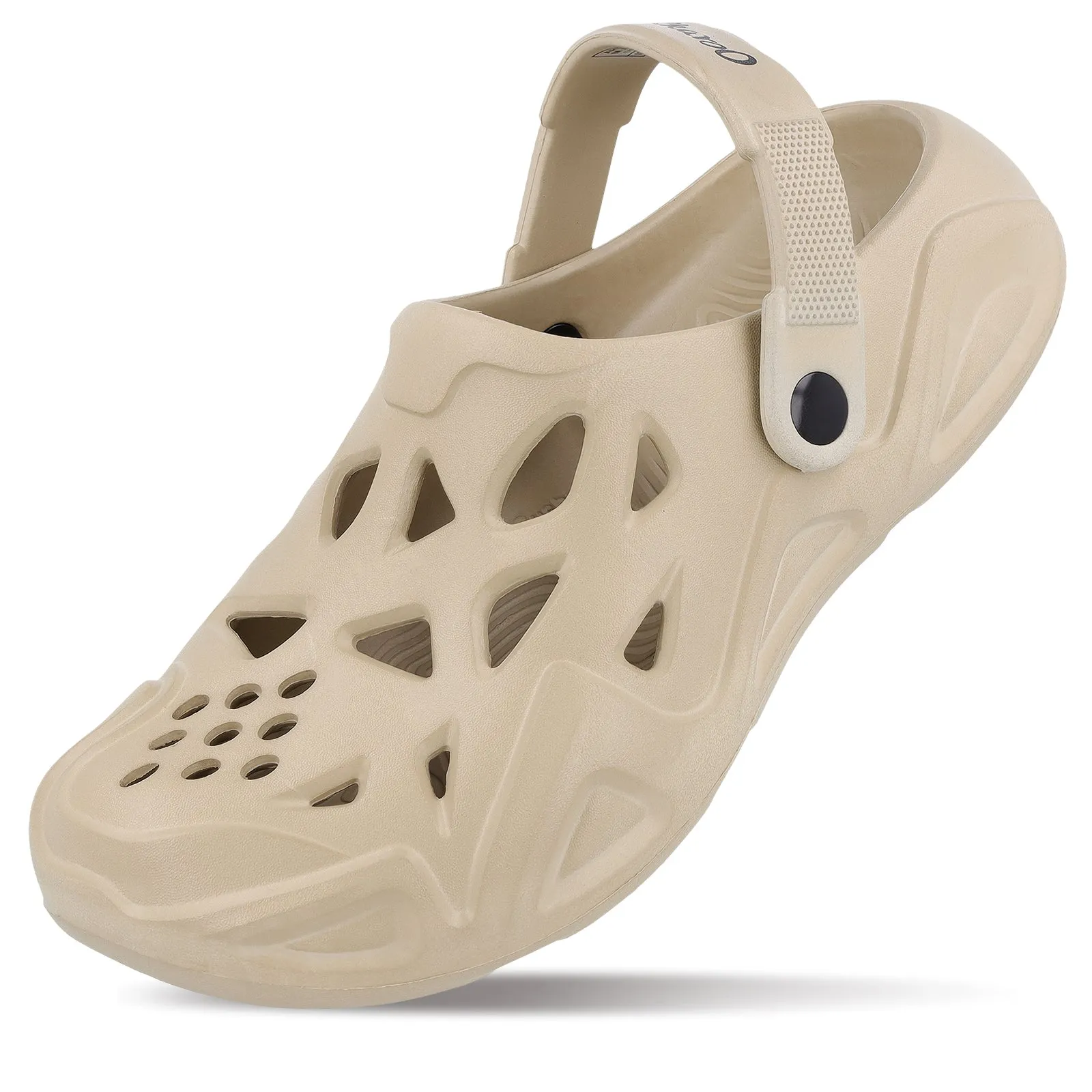 Walkaroo Men's Clogs  - WC8763 Khaki Move Easy