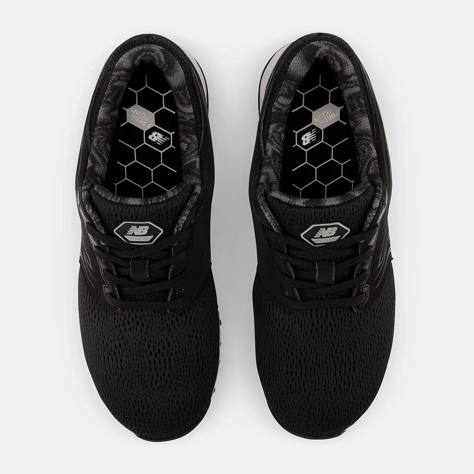 New Balance Womens Fresh Foam Breathe Golf Shoe - BLACK / MULTI Durable Construction