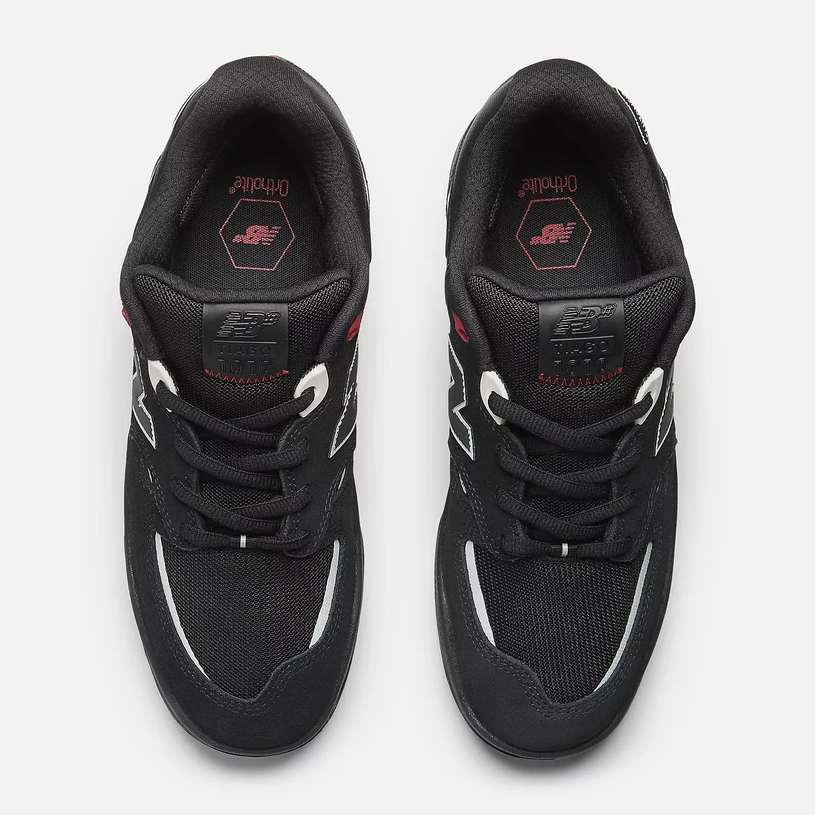 New Balance Numeric 1010 Tiago Lemos Skateboard Shoes -  Black With White Board Comfort Street Ready