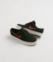 Nike SB Zoom Janoski OG  Shoes - Black/University Red-Black Creative Style Performance Edge