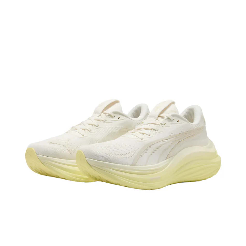 PUMA Men's MagMax NITRO Running Shoes in Warm White/Gold Moon AW25 personal - growth