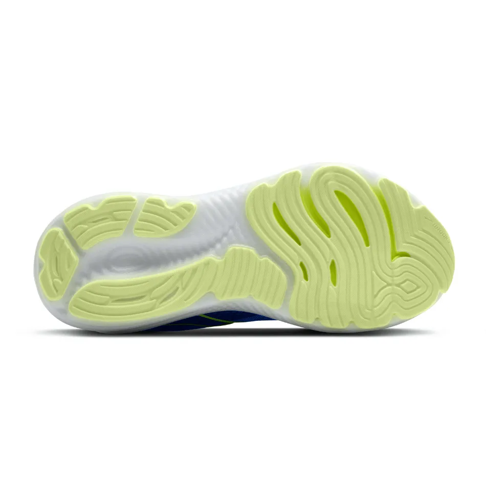 Brooks Men's Glycerin 22 Running Shoes in Black/Cobalt/Neo Yellow SS25 orthotic - friendly shoes