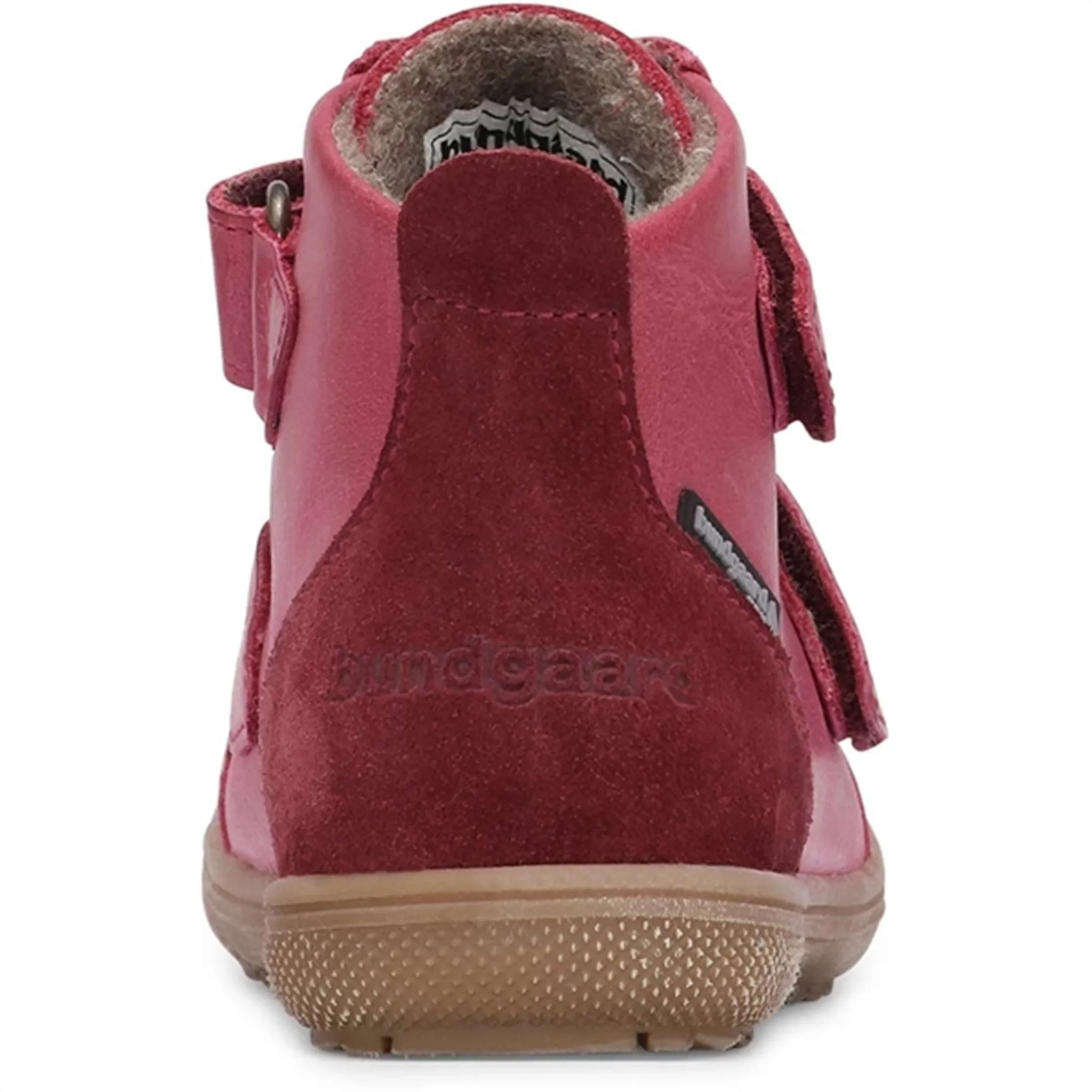 Snow Hiking Trail Adventure Ready Boots Bundgaard Storm Velcro Tex Shoe Dark Red WS