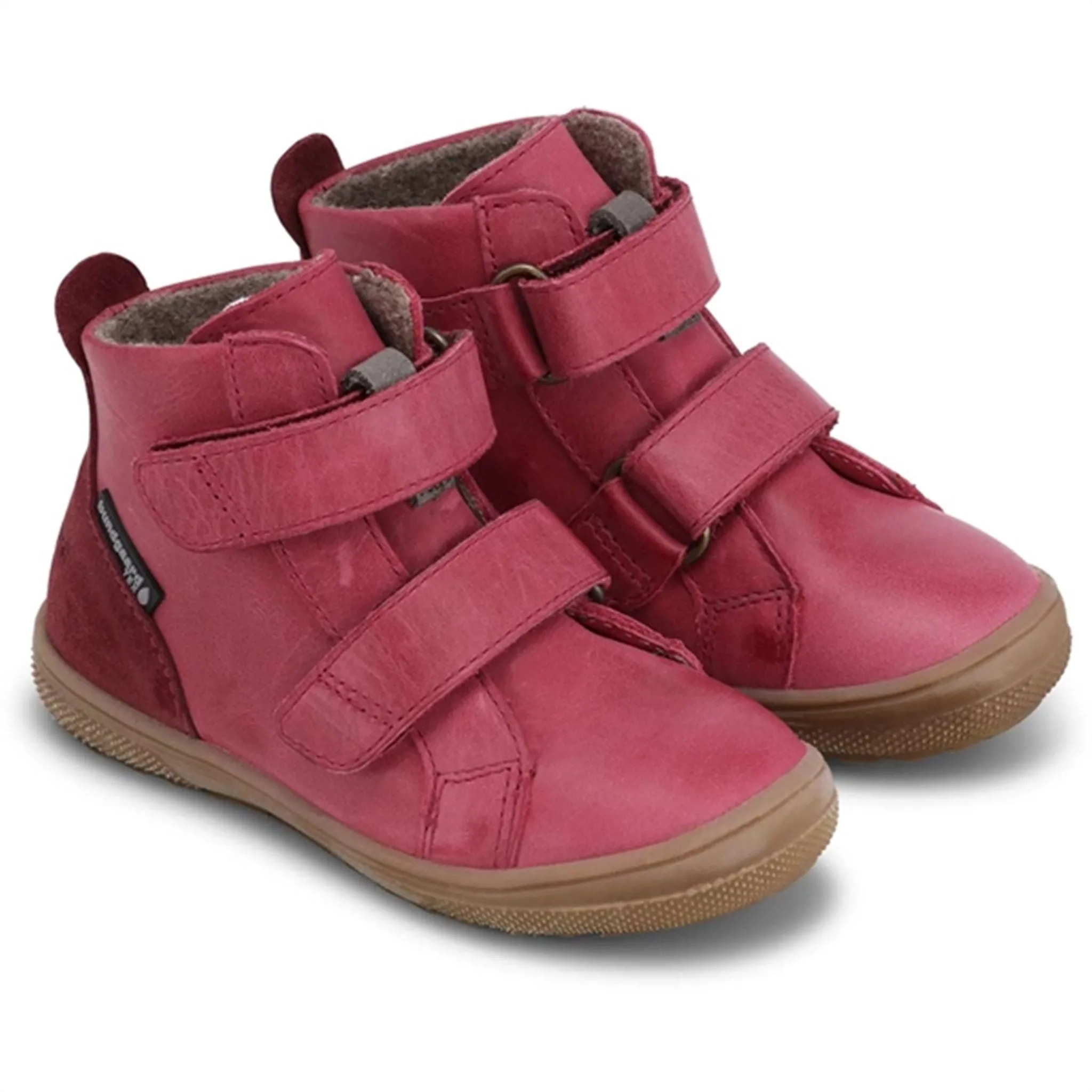 Bundgaard Storm Velcro Tex Shoe Dark Red WS Snow Winter Rugged Gear Adventure