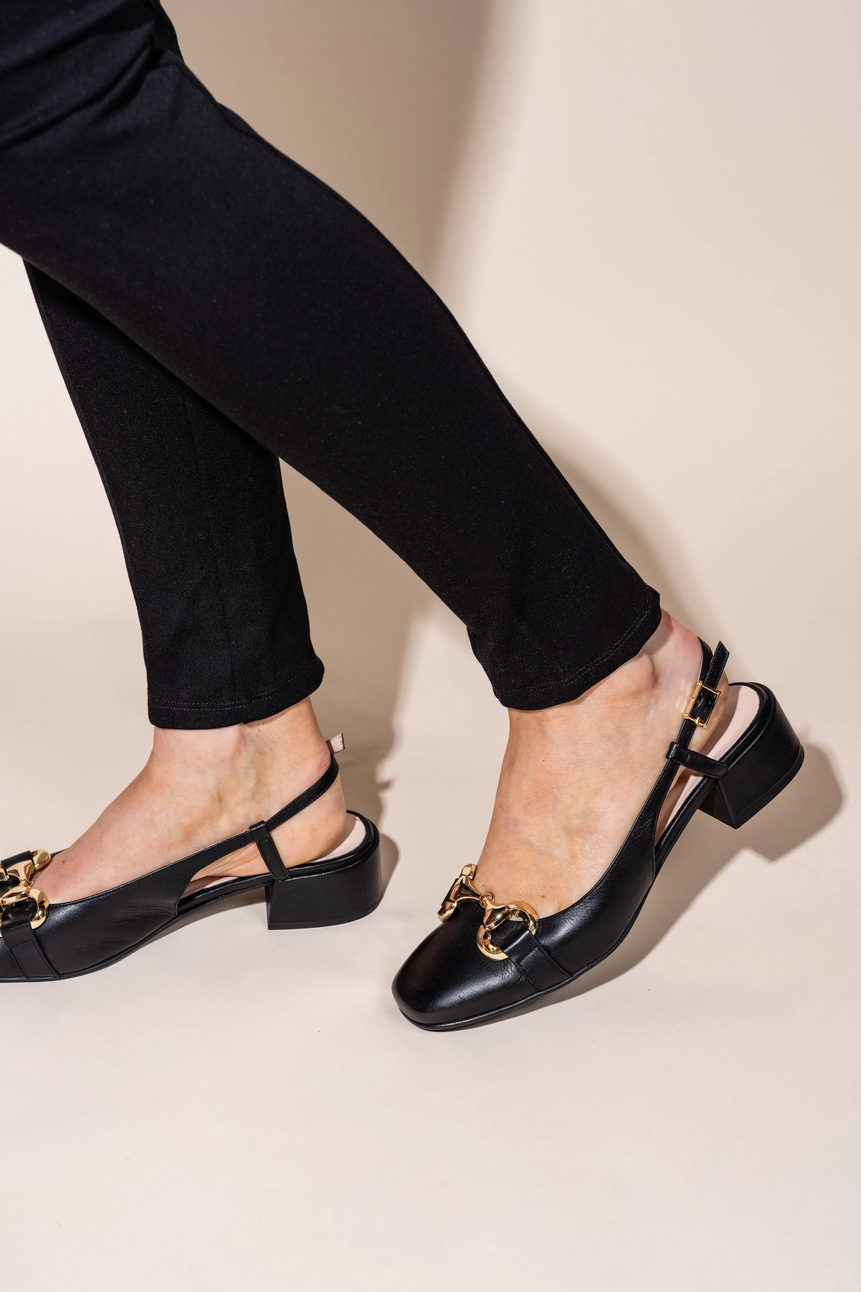 Harlow Horsebit Slingback Fitness Vibe Shine Bright