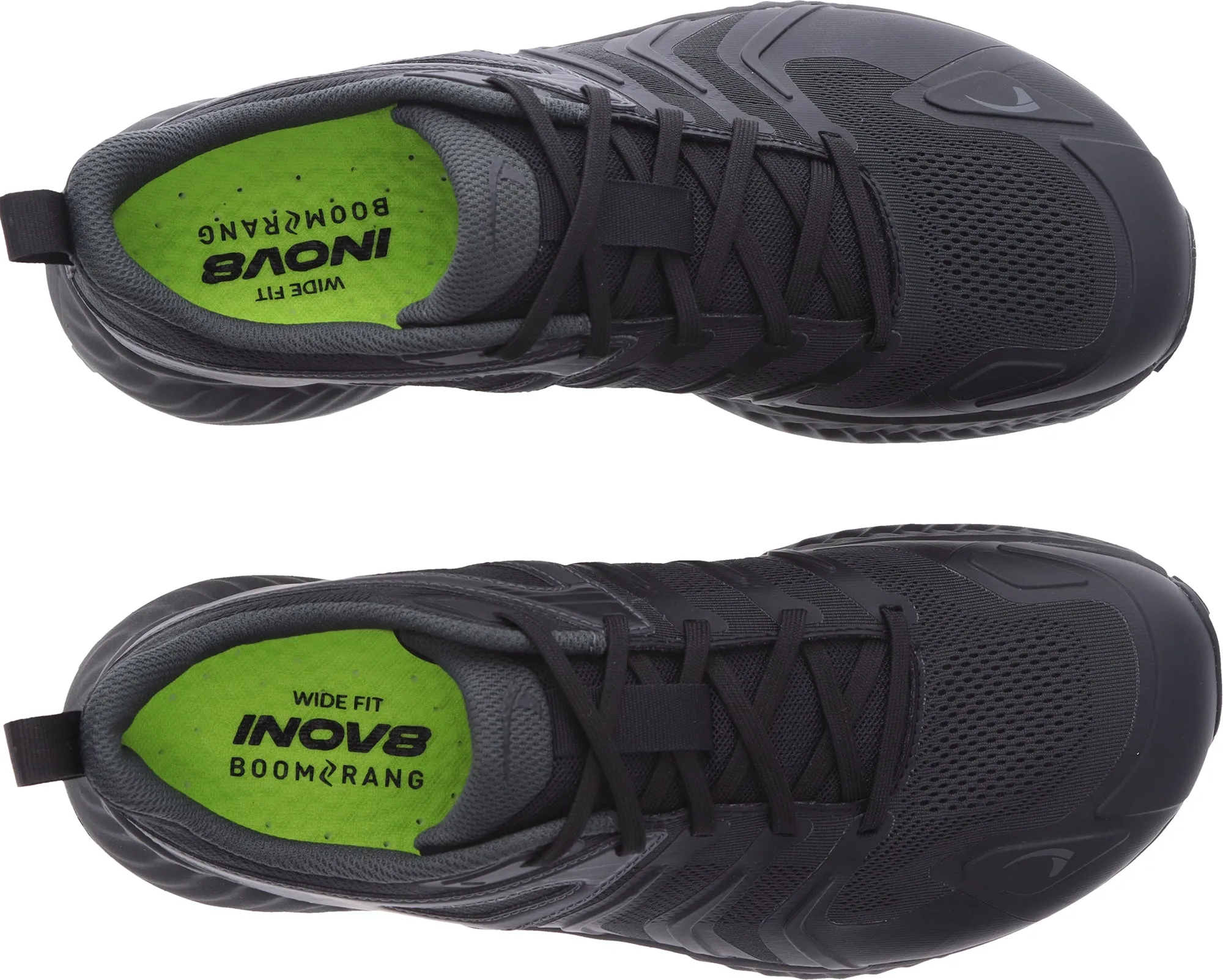 Memory Foam Casual Wear Inov8 TrailTalon Mens Trail Running Shoes - Black
