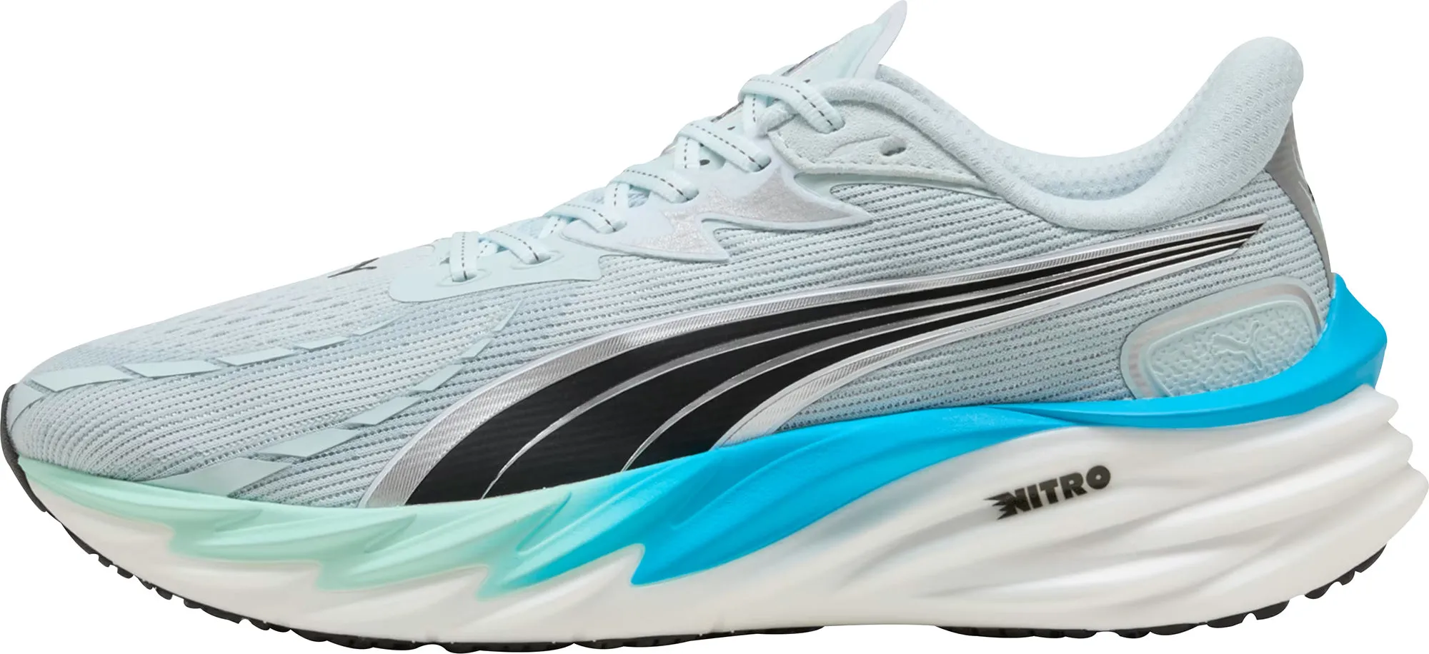 Puma Velocity Nitro 4 Mens Running Shoes - Green Functional