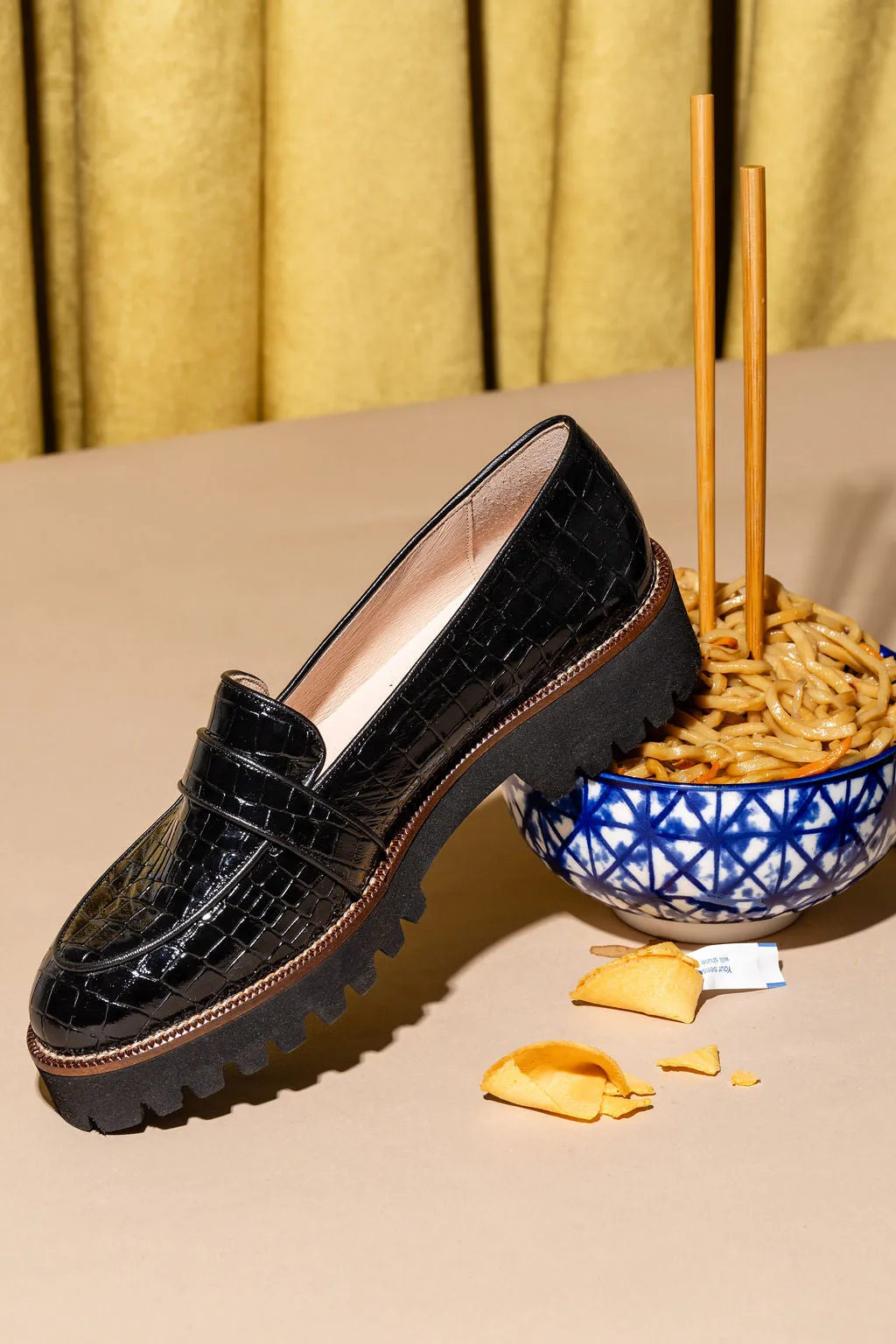 Vienna Lug Sole Loafer Comfort Outfit Key