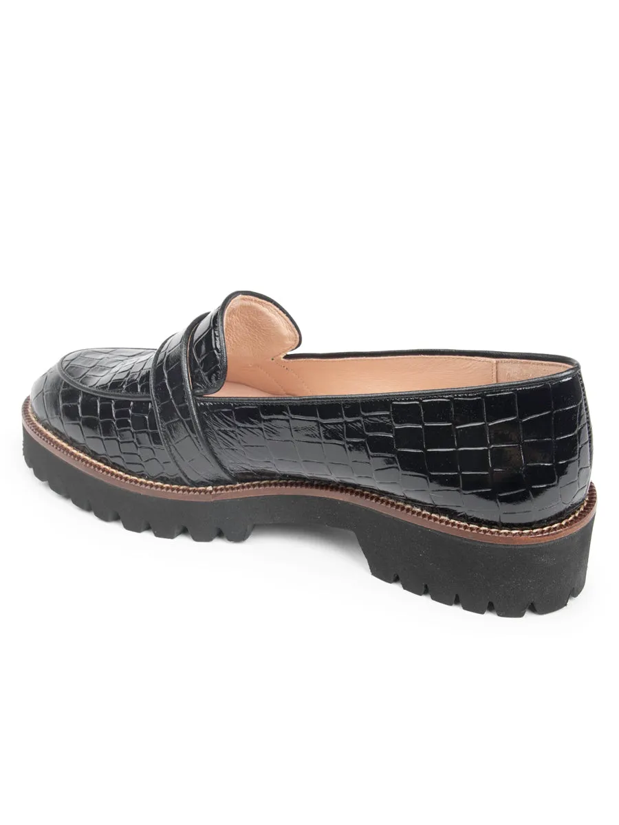 Vienna Lug Sole Loafer Comfort Padding