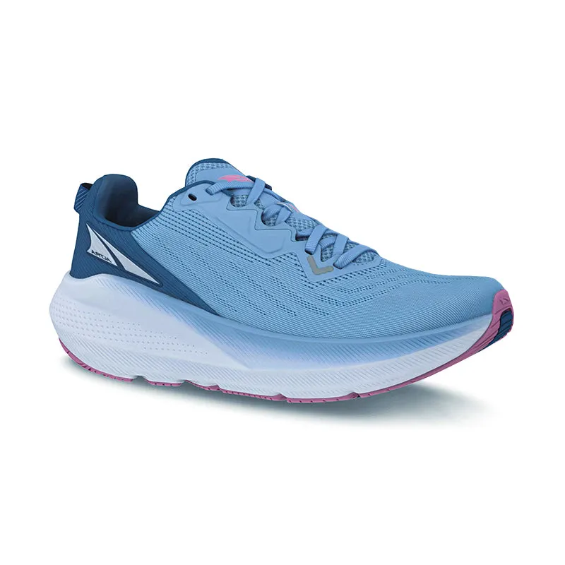 Women's FWD VIA Light Blue Arch Fit material