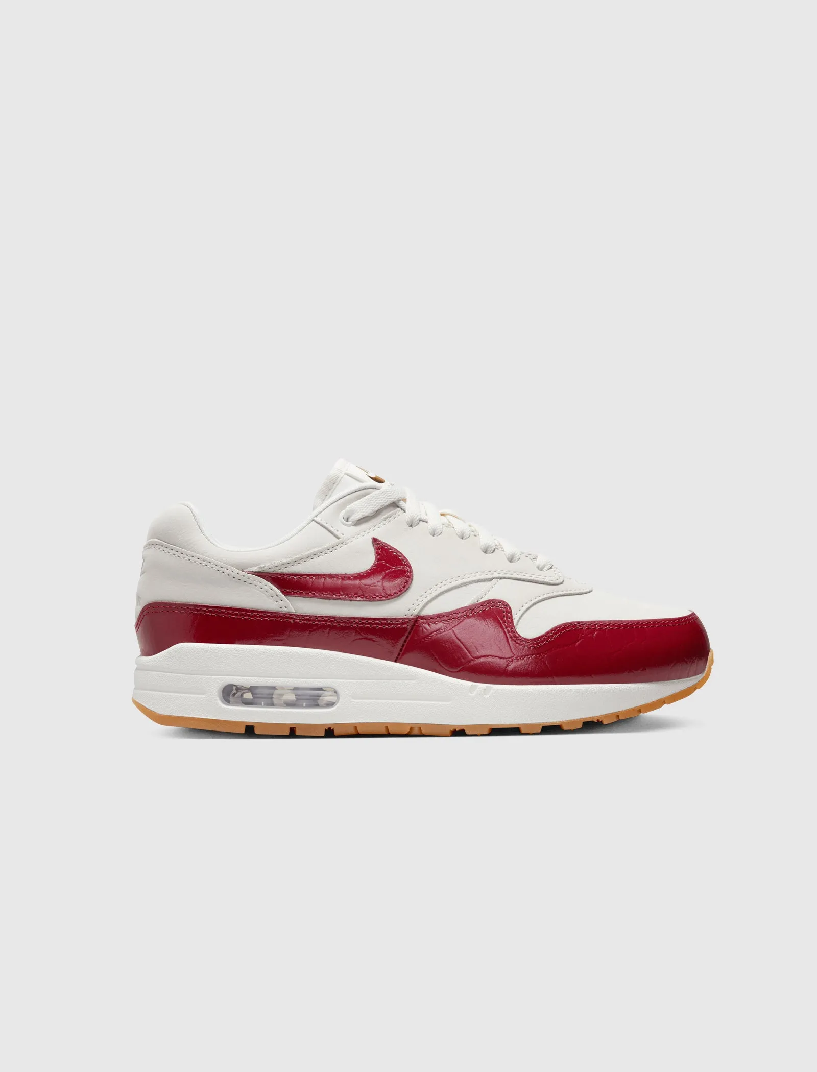 High Quality Calm Step WOMEN'S NIKE AIR MAX 1 LX "TEAM RED"