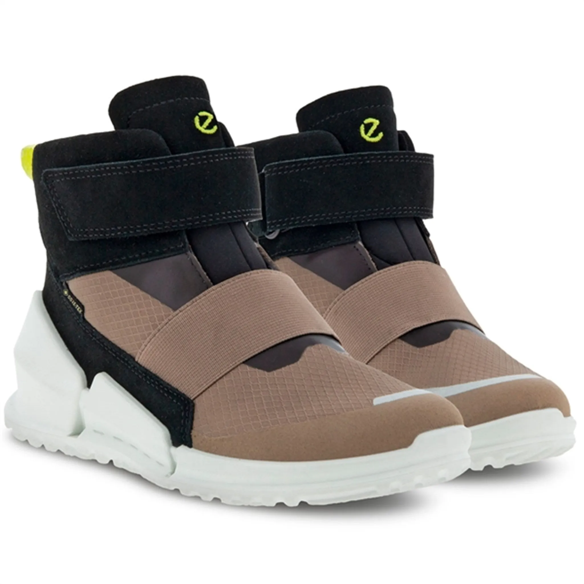 Weatherproof Gear Chilly Footwear Ecco Biom K1 Ankle Boot Taupe/Black