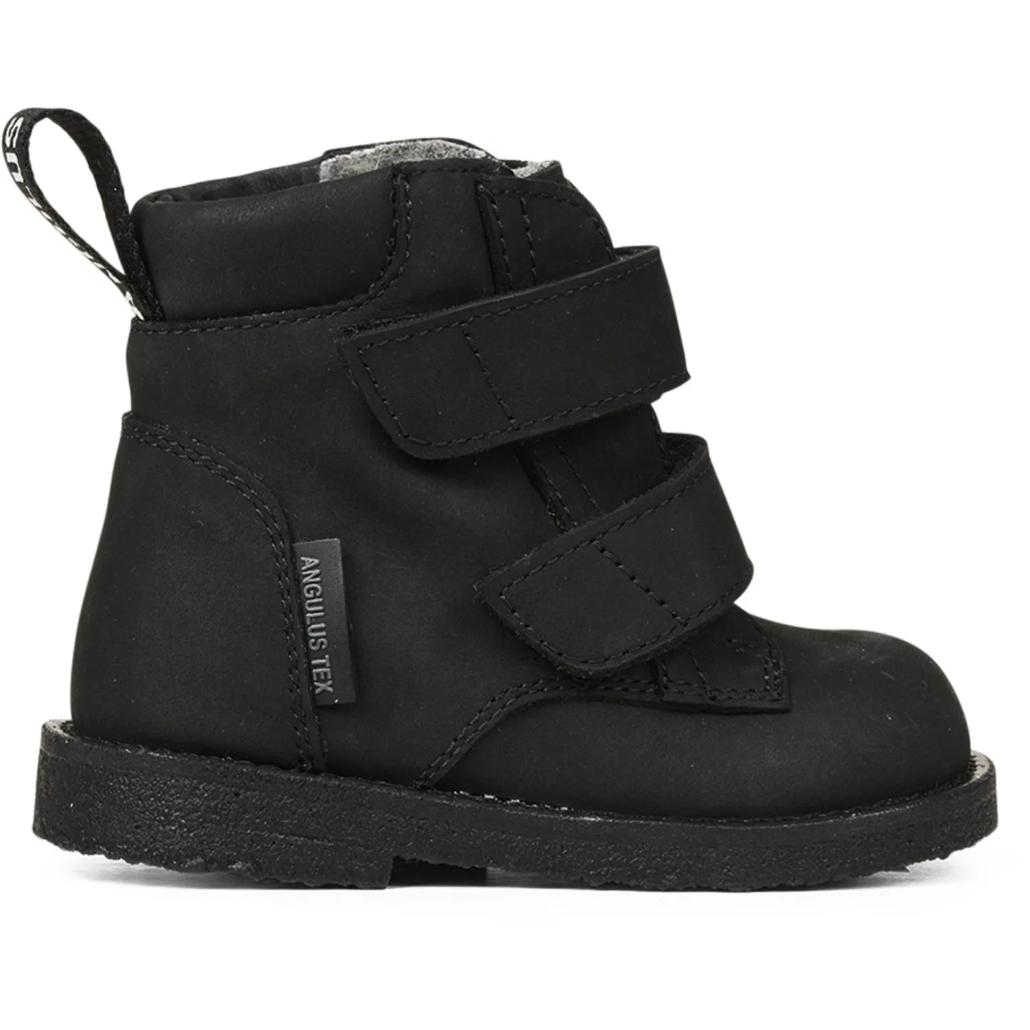 Cozy Coverage Cold Terrain Hiking Angulus Black Beginner Tex-Boot Med logo and Velcro Closure