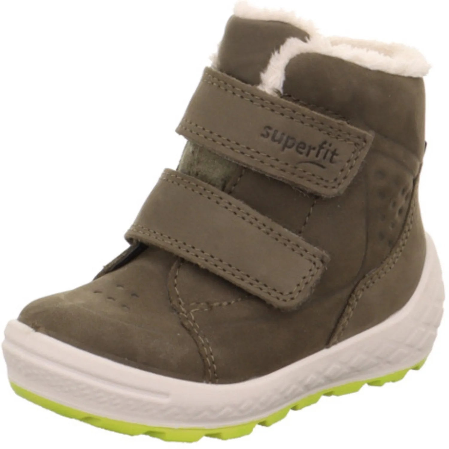 winter camp Superfit Green Groovy 2.0 Boots With Warm Lining