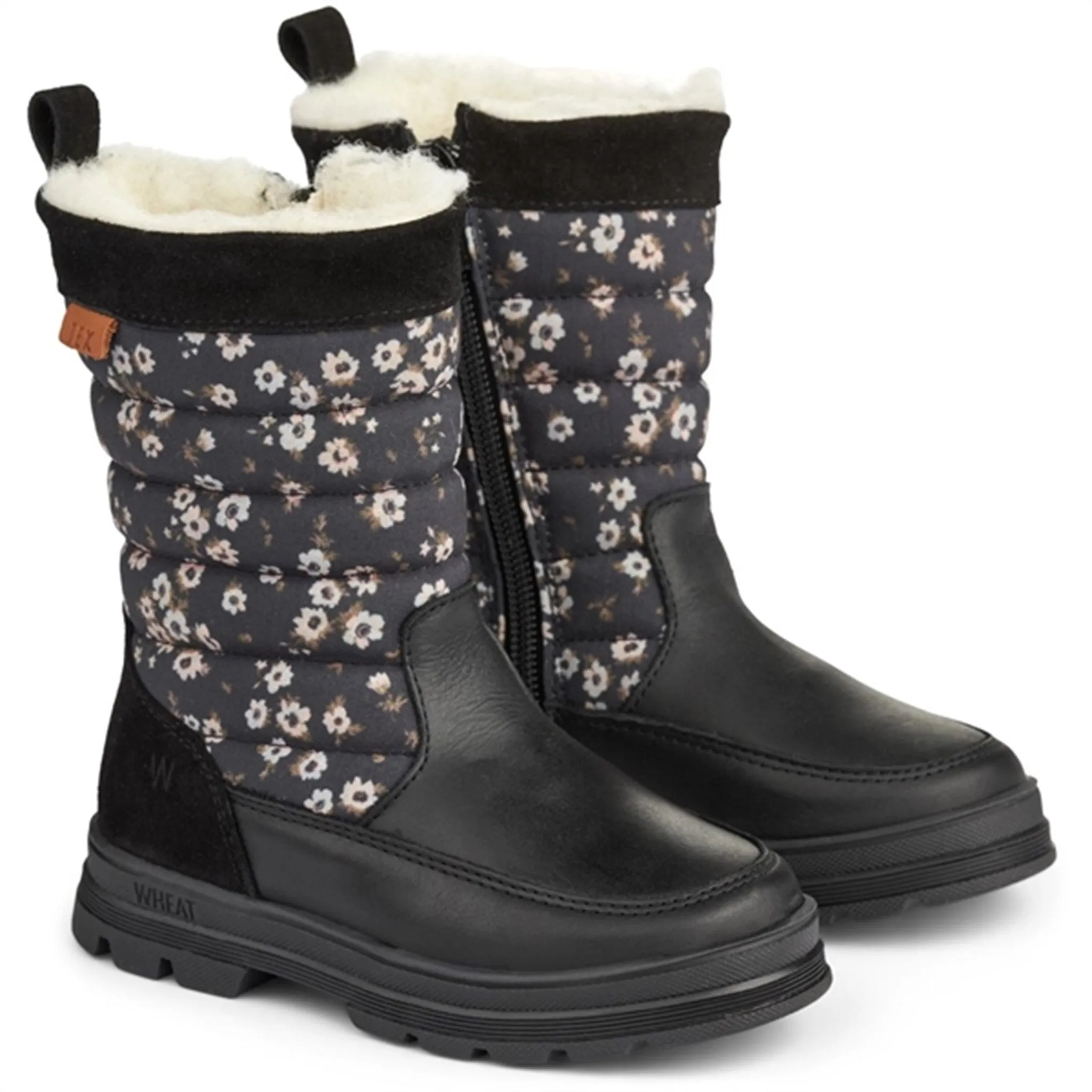 Wheat Winter Boots Koa High Tex Inside Zip Black Cold Snap Gear Cold Feet Protection
