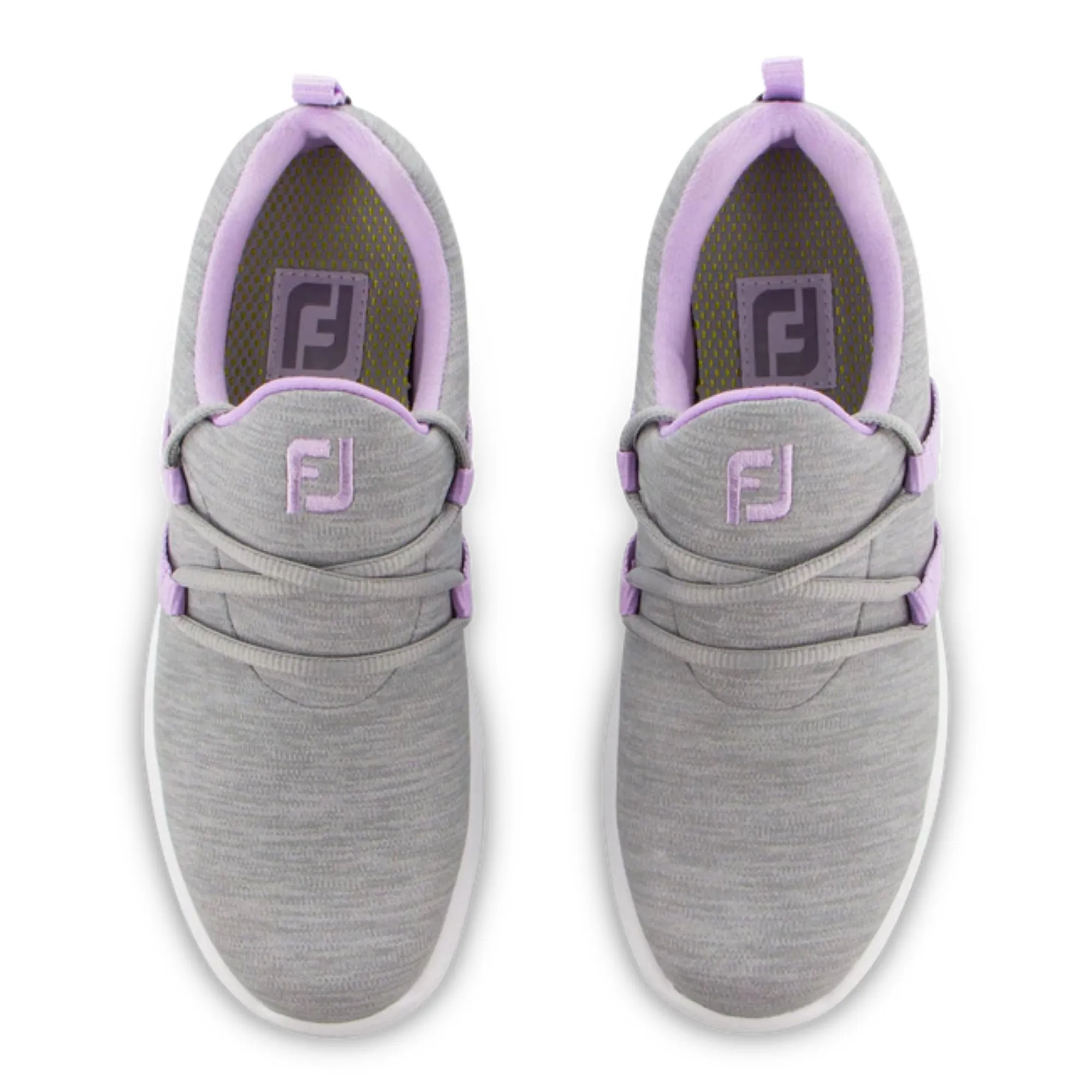 FootJoy Womens Leisure Slip Previous Season - GREY/ORCHID Breathable Linings Performance Tread
