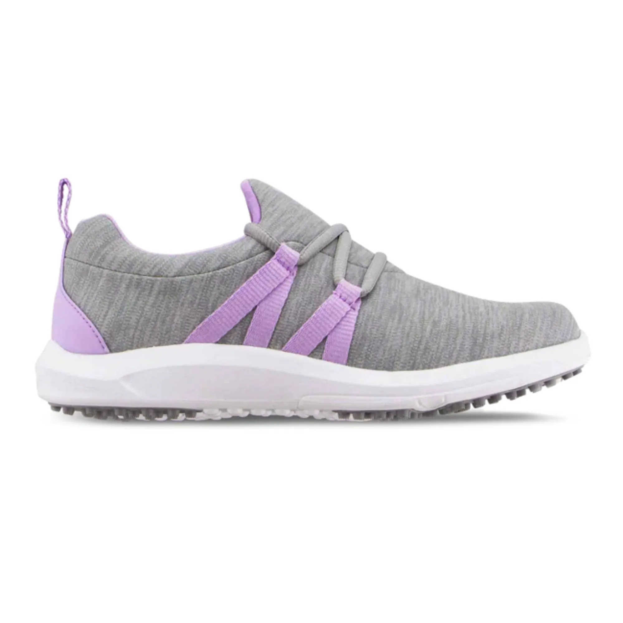 FootJoy Womens Leisure Slip Previous Season - GREY/ORCHID Ground Stability
