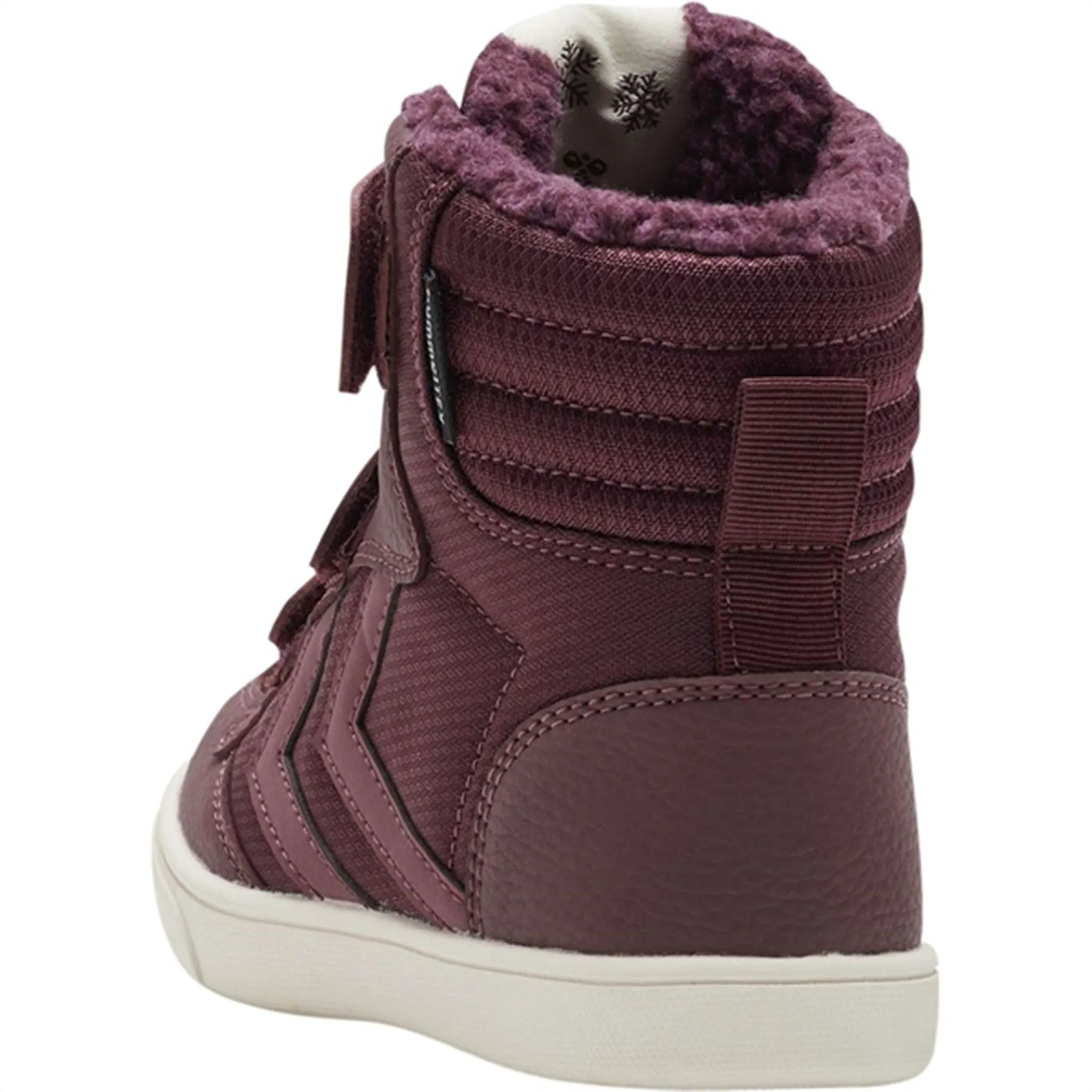 Hummel Stadil Super Poly Boot Recycled Tex JR Windsor Wine Boots Snow Ice Traction Boots Snow Rugged Boots