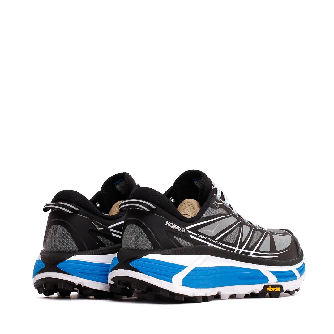 Feather Light Long Distance Walking Hoka One One Unisex Mafate Speed 2 Black White 1126851-BWHT