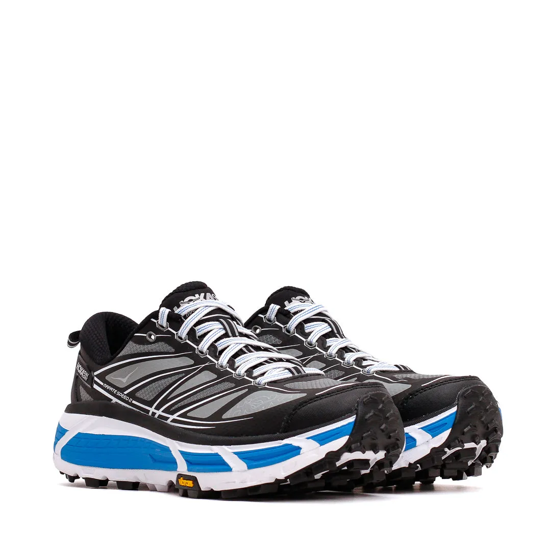 Beauty Walk Hoka One One Unisex Mafate Speed 2 Black White 1126851-BWHT