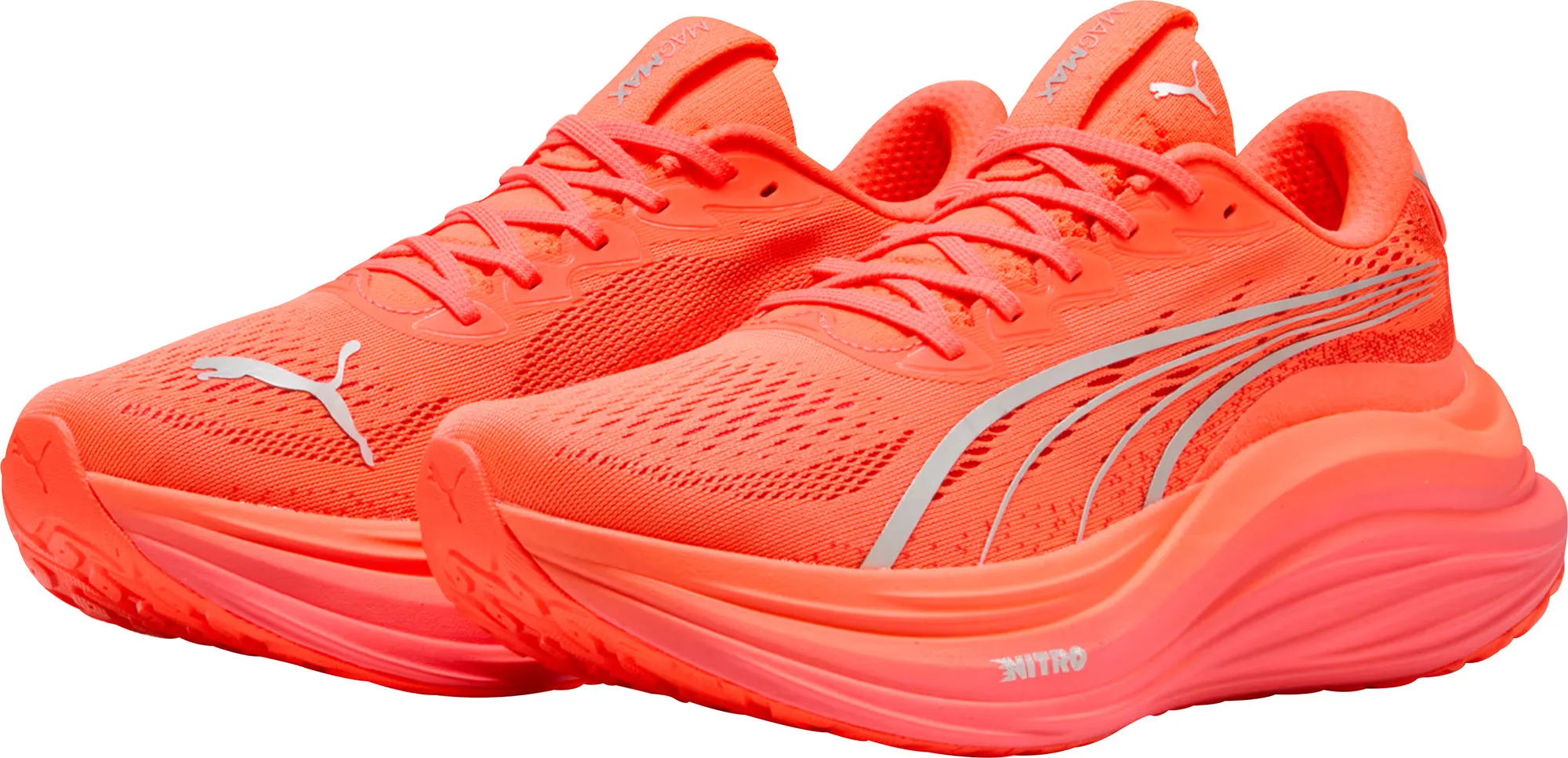 Puma MagMax Nitro Mens Running Shoes - Red Dance Mode