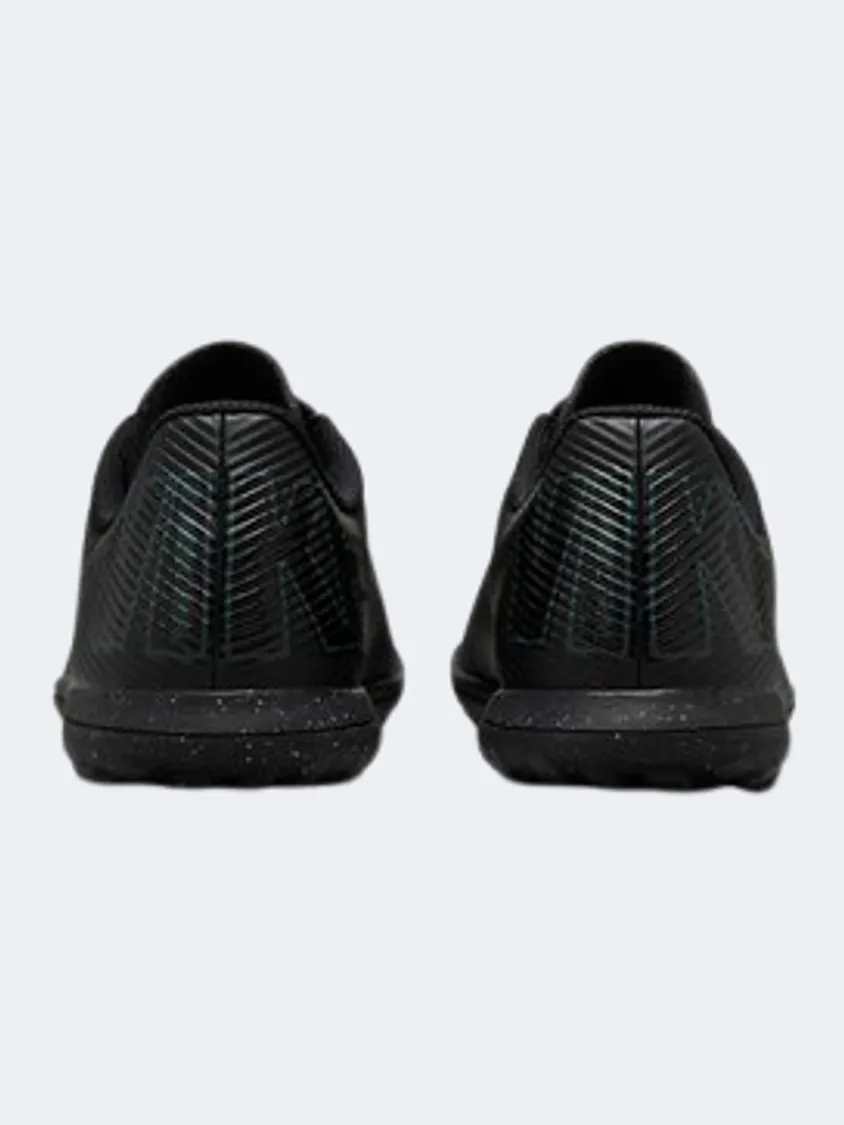 Nike Mercurial Vapor 16 Club Gs-Boys Football Shoes Black/Deep Jungle Lace Lock Outdoor Drill