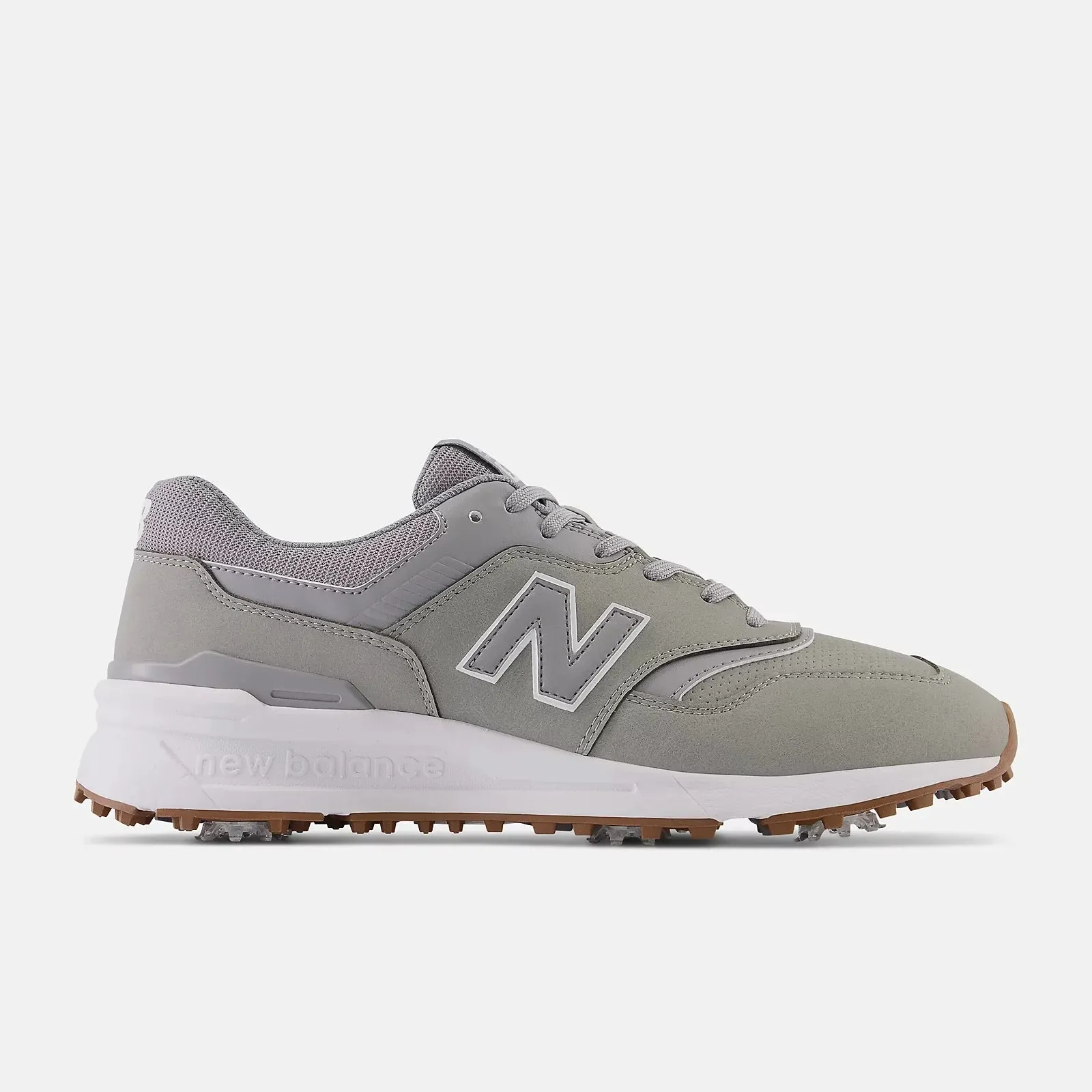 New Balance Mens 997 Golf Golf Shoe - GREY LowTop