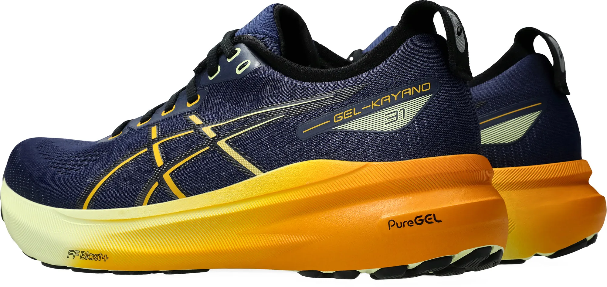 Asics Gel Kayano 31 Mens Running Shoes - Blue Toe Protection
