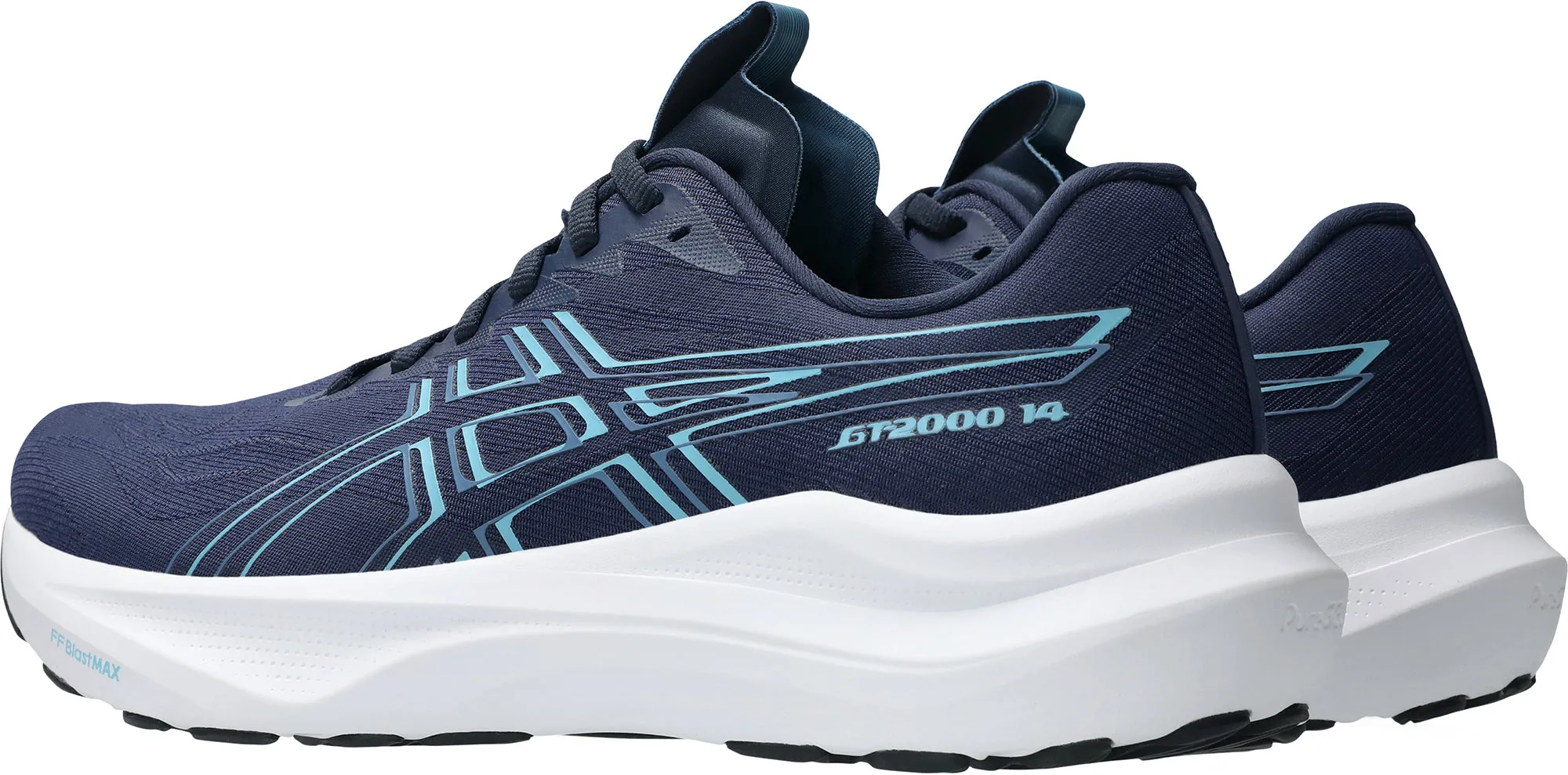 Trail Strong Asics GT 2000 14 Mens Running Shoes - Blue